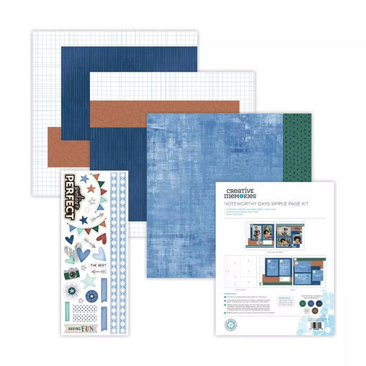 Creative Memories Noteworthy Days Simple Page Kit