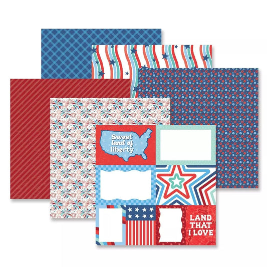 Creative Memories All-American Blast Paper Pack