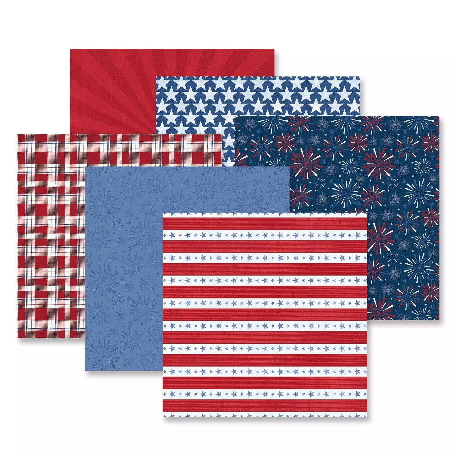 Creative Memories Perfectly Patriotic Paper Pack (12/pk)Pink tiful of LOVE