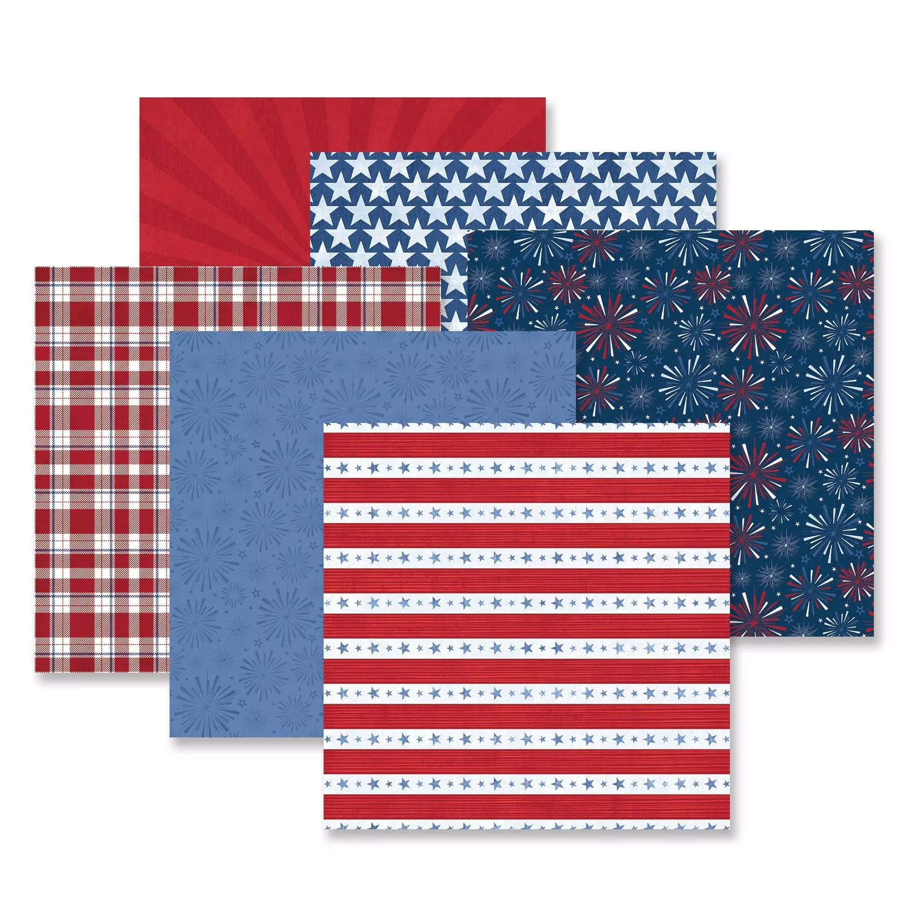 Creative Memories Perfectly Patriotic Paper Pack (12/pk)Pink tiful of LOVE