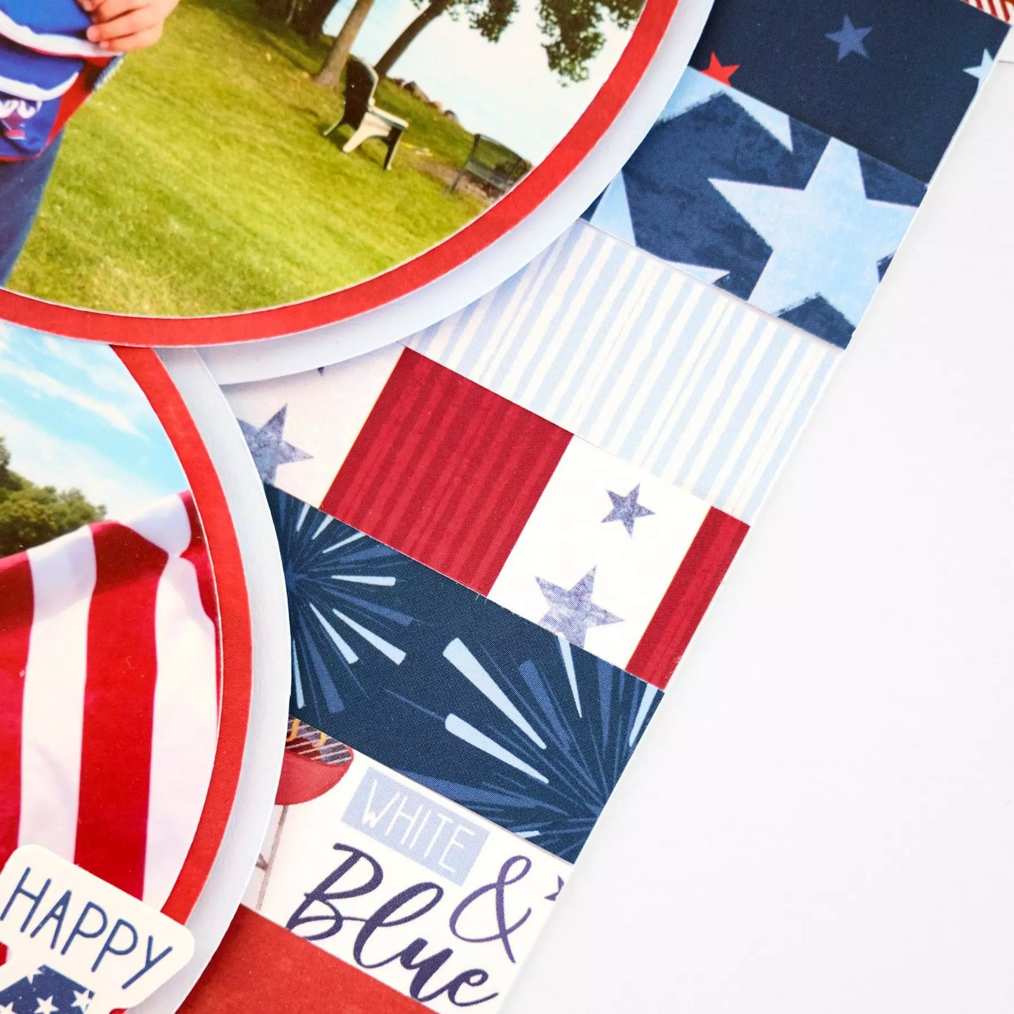 Creative Memories Perfectly Patriotic Paper Pack (12/pk)Pink tiful of LOVE