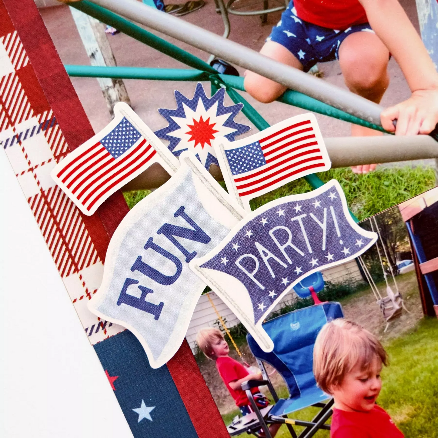 Creative Memories Perfectly Patriotic Stickers (3pk)Pink tiful of LOVE