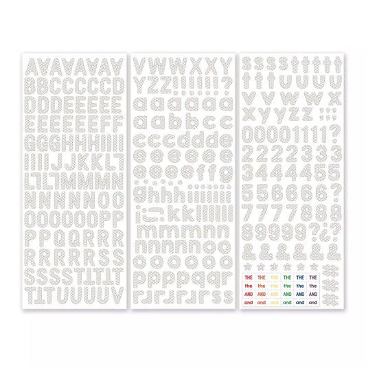 Creative Memories This Life ABC/123 Letter Stickers (3/pk)Pink tiful of LOVE