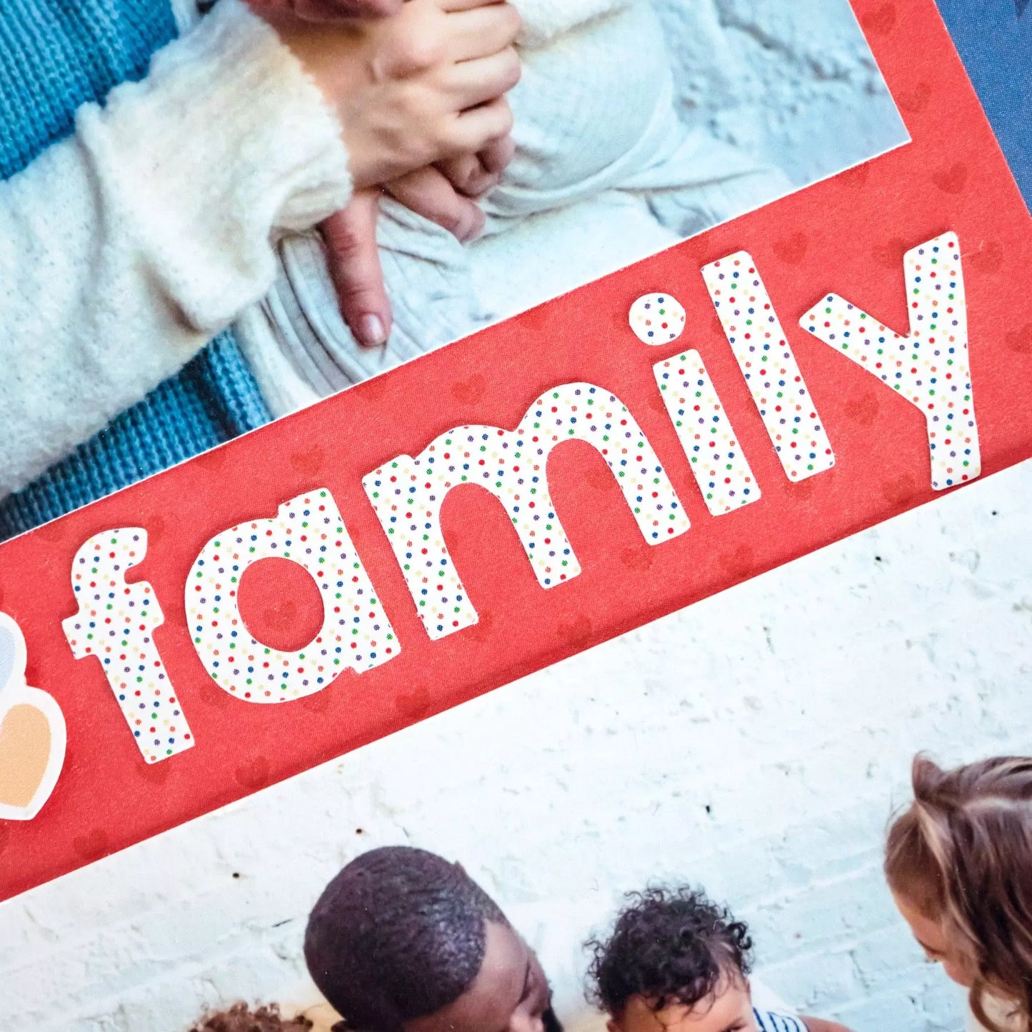 Creative Memories This Life ABC/123 Letter Stickers (3/pk)Pink tiful of LOVE