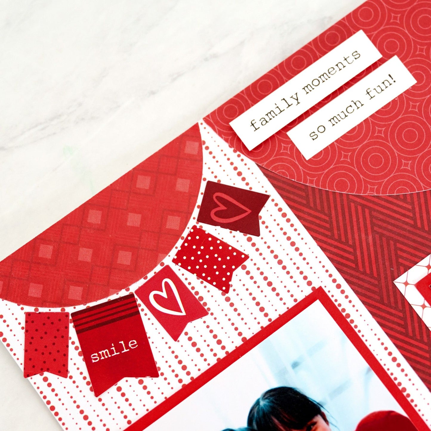 Creative Memories Totally Tonal Red Stickers (3/pk)Pink tiful of LOVE