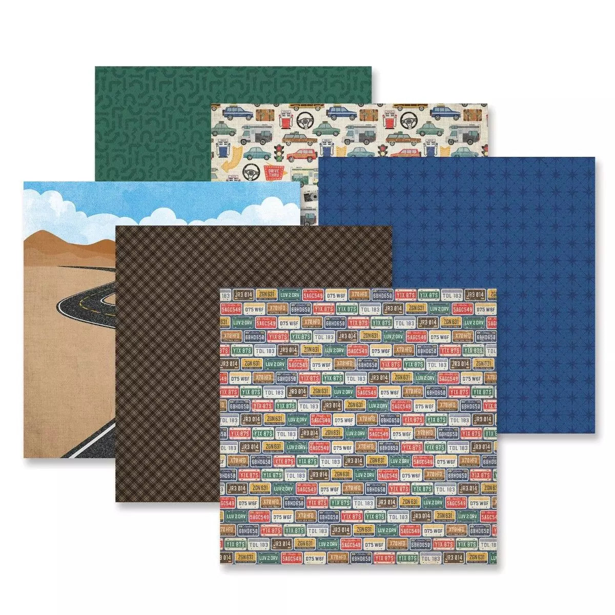 Creative Memories Hit the Road Paper Pack