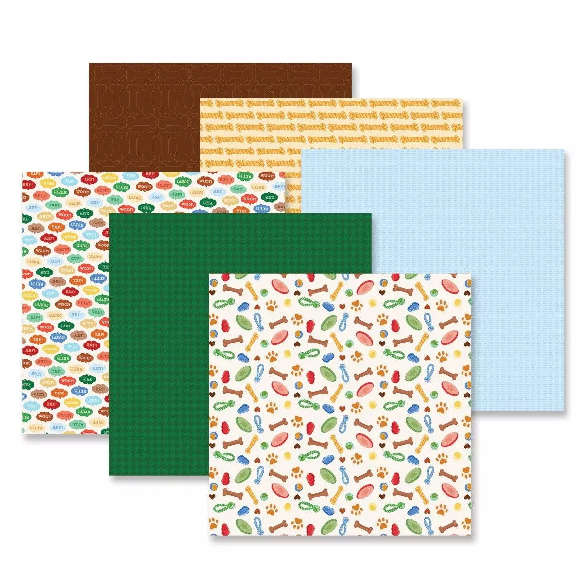 Creative Memories Ruffin' It Paper Pack (12/pk)