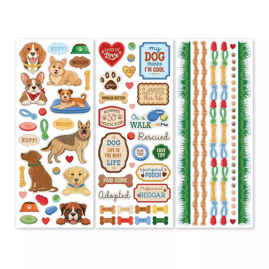 Creative Memories Ruffin' Stickers (3/pk)