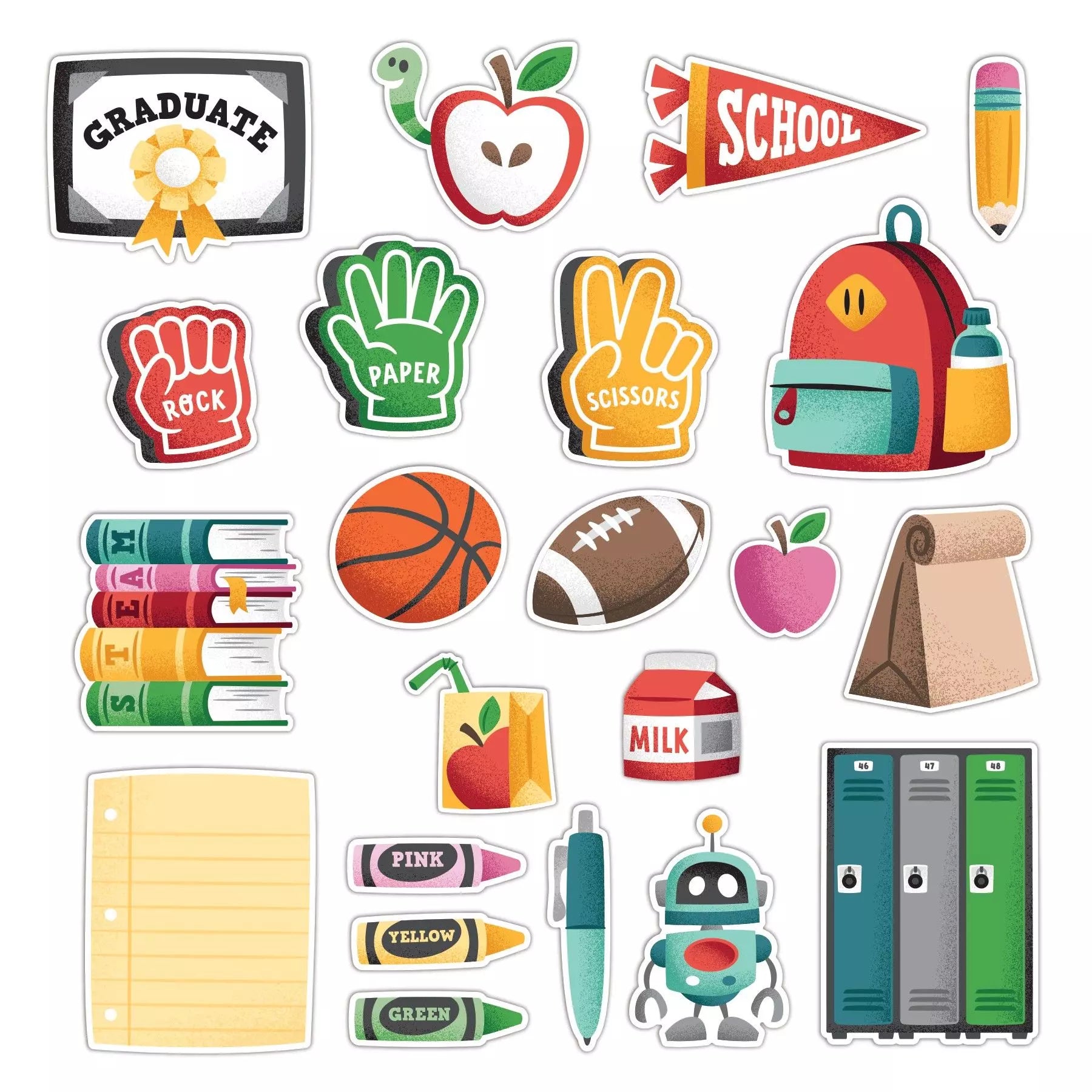 Creative Memories School Dayz EmbellishmentsPink tiful of LOVE