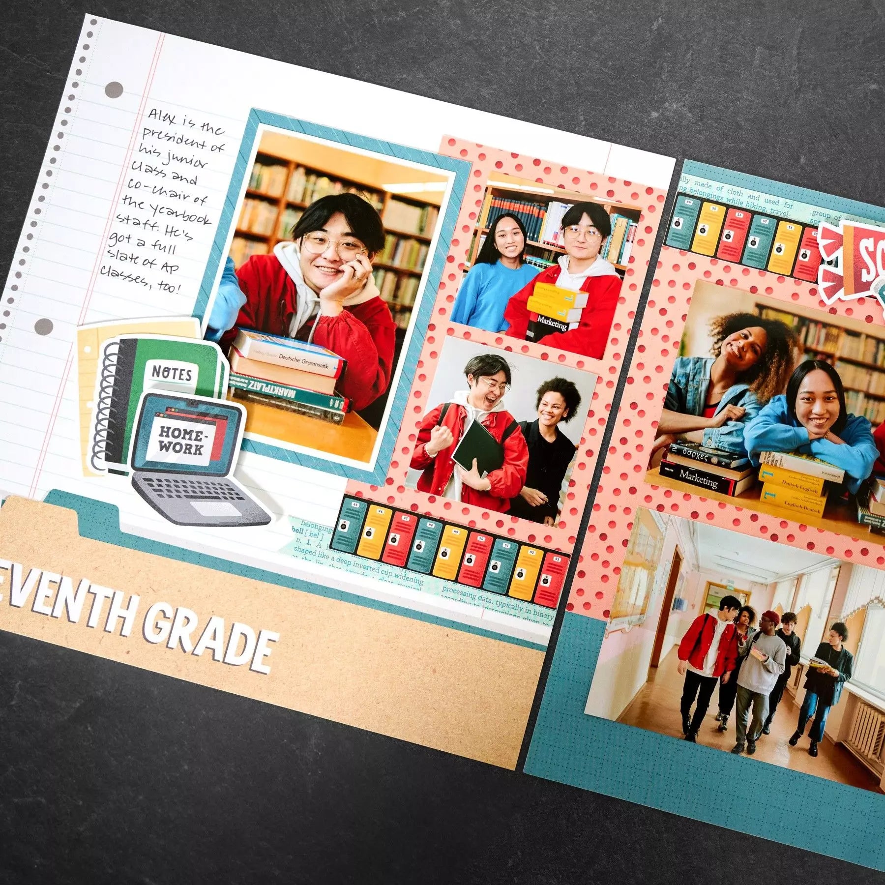 Creative Memories Annual School Dayz Paper PackPink tiful of LOVE