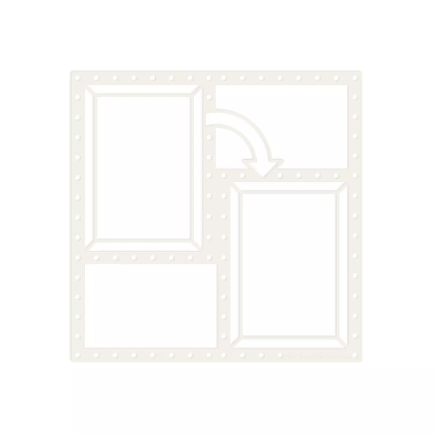 Creative Memories Riveting Arrow Recipe Template