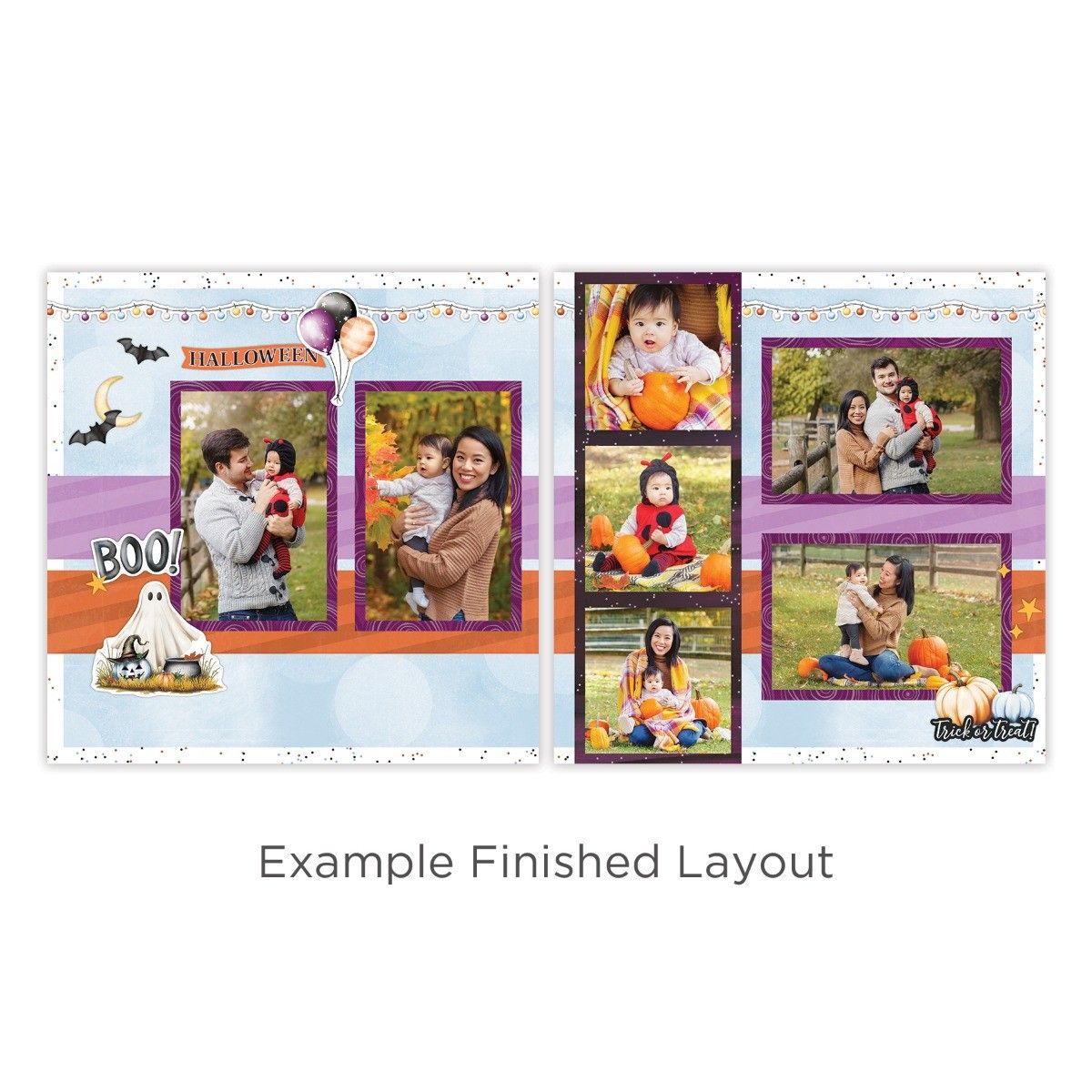 Creative Memories Simple Page Kit #10-Noteworthy Halloween