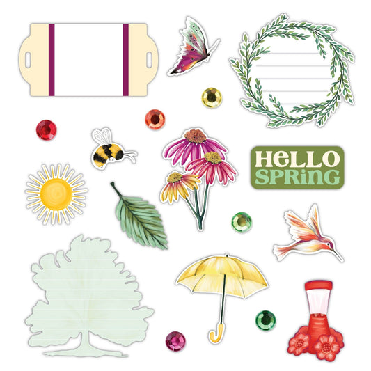 Creative Memories Painted Garden Embellishments