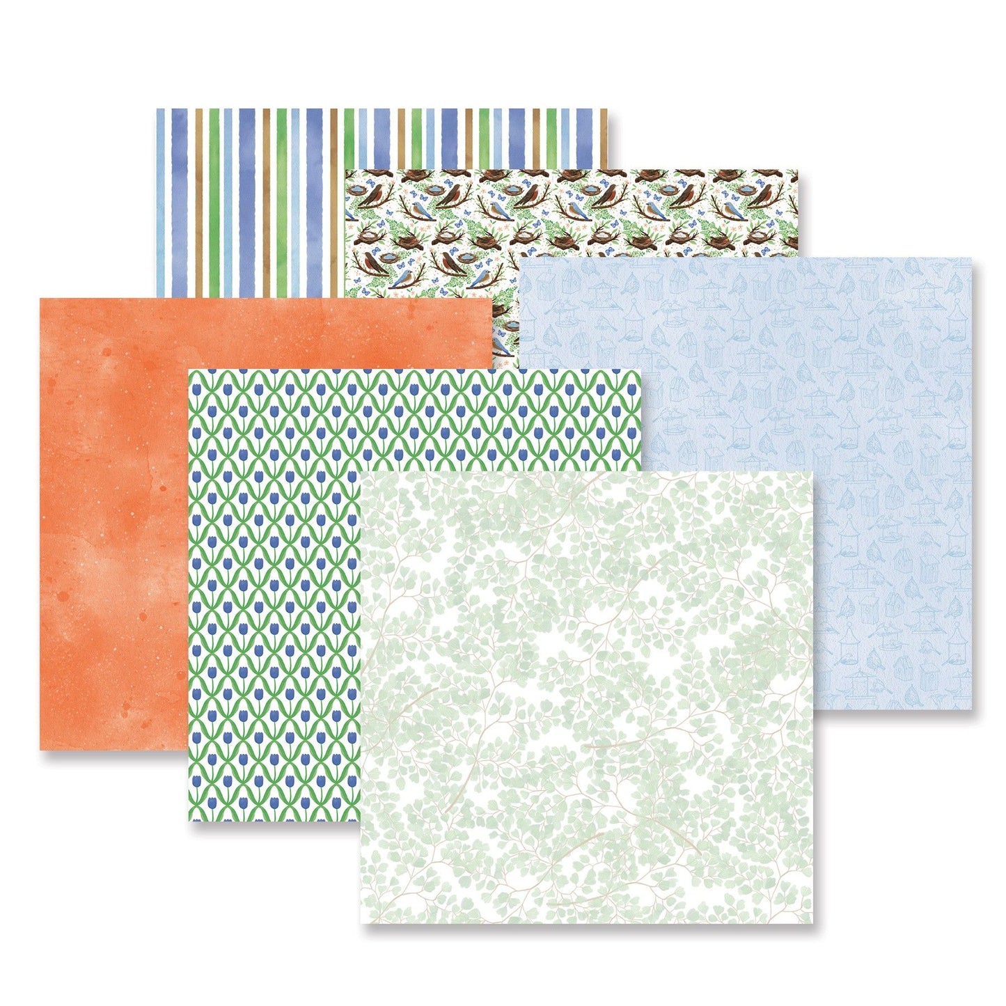 Creative Memories Birds & Blossoms Paper Pack
