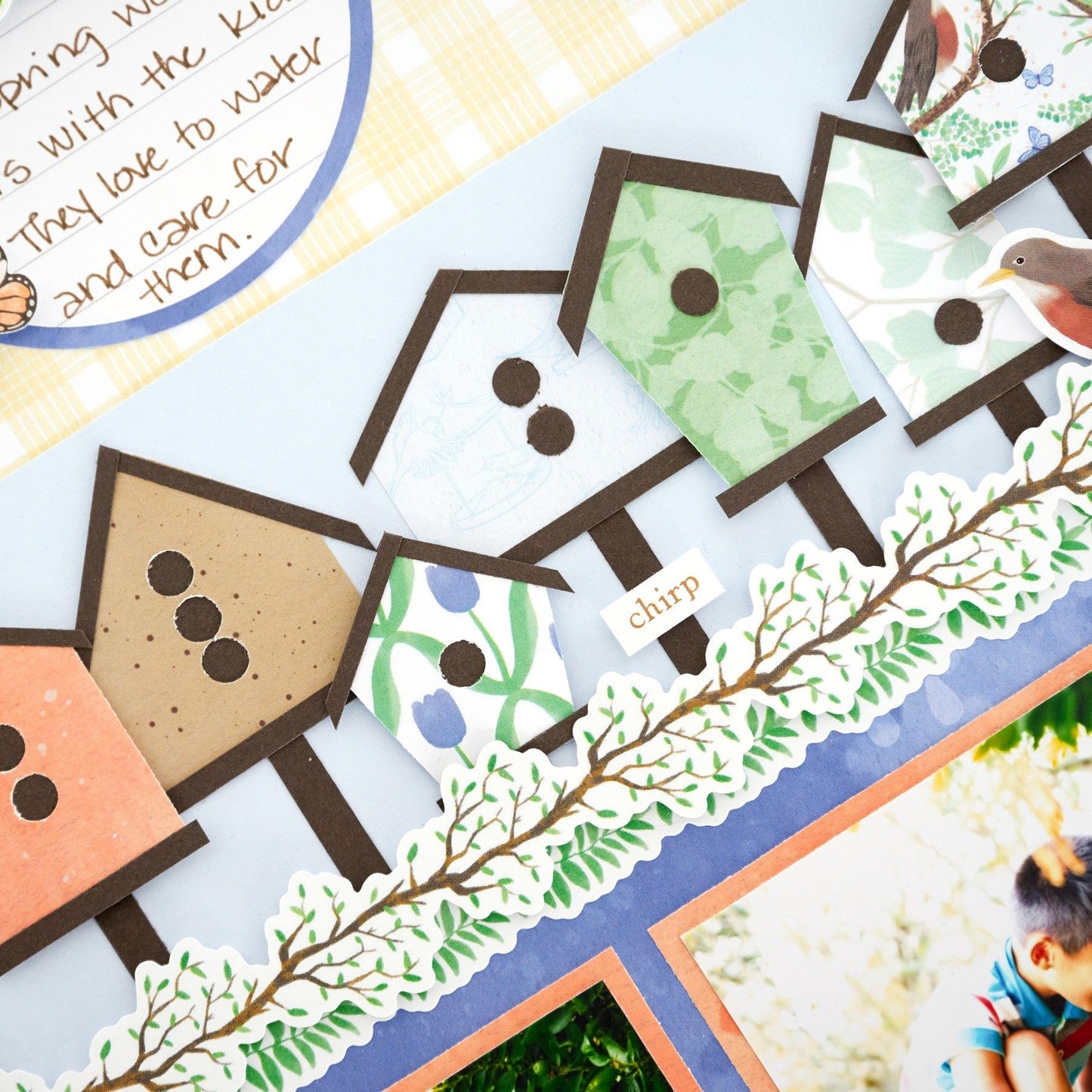 Creative Memories Birds & Blossoms Paper Pack