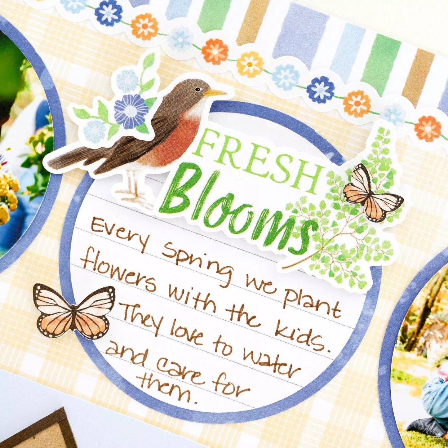 Creative Memories Birds & Blossoms Stickers (3/pk)