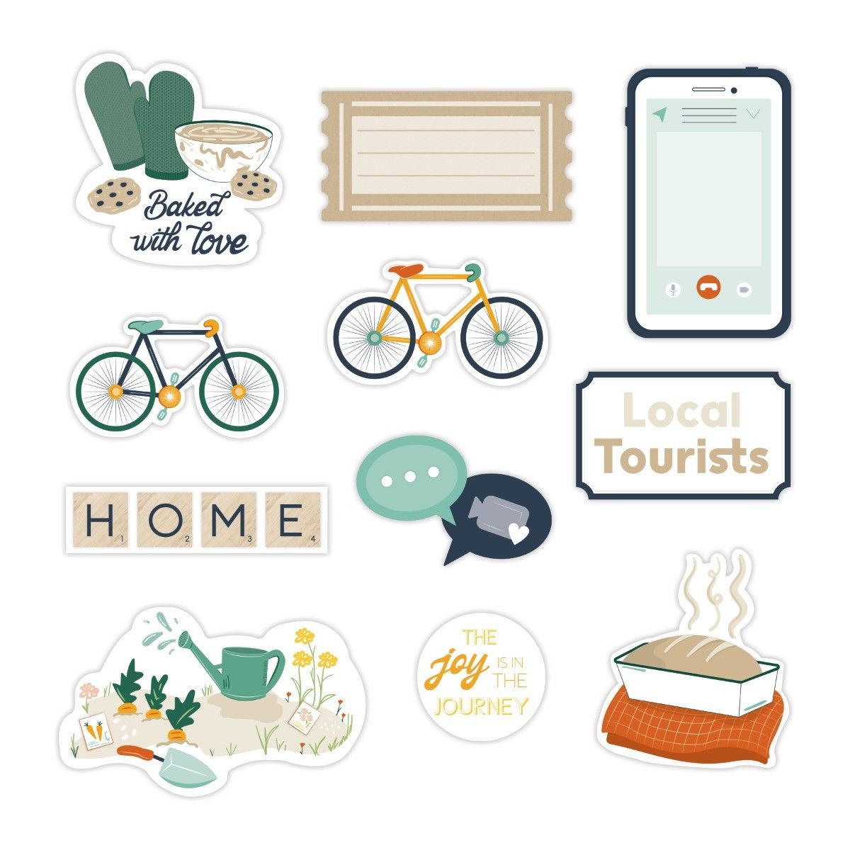 Creative Memories Staycation Embellishments