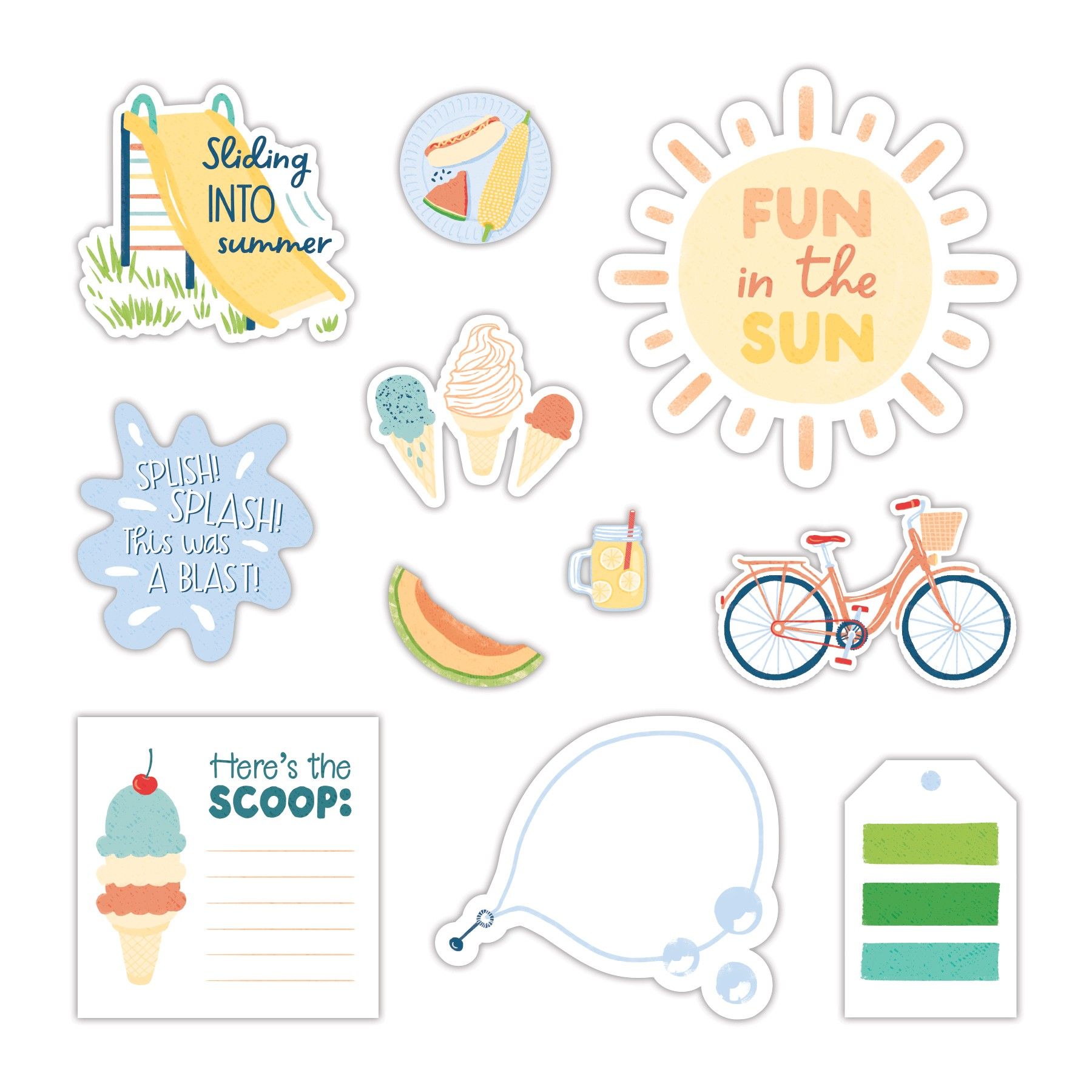 Creative Memories Summer Break EmbellishmentsPink tiful of LOVE