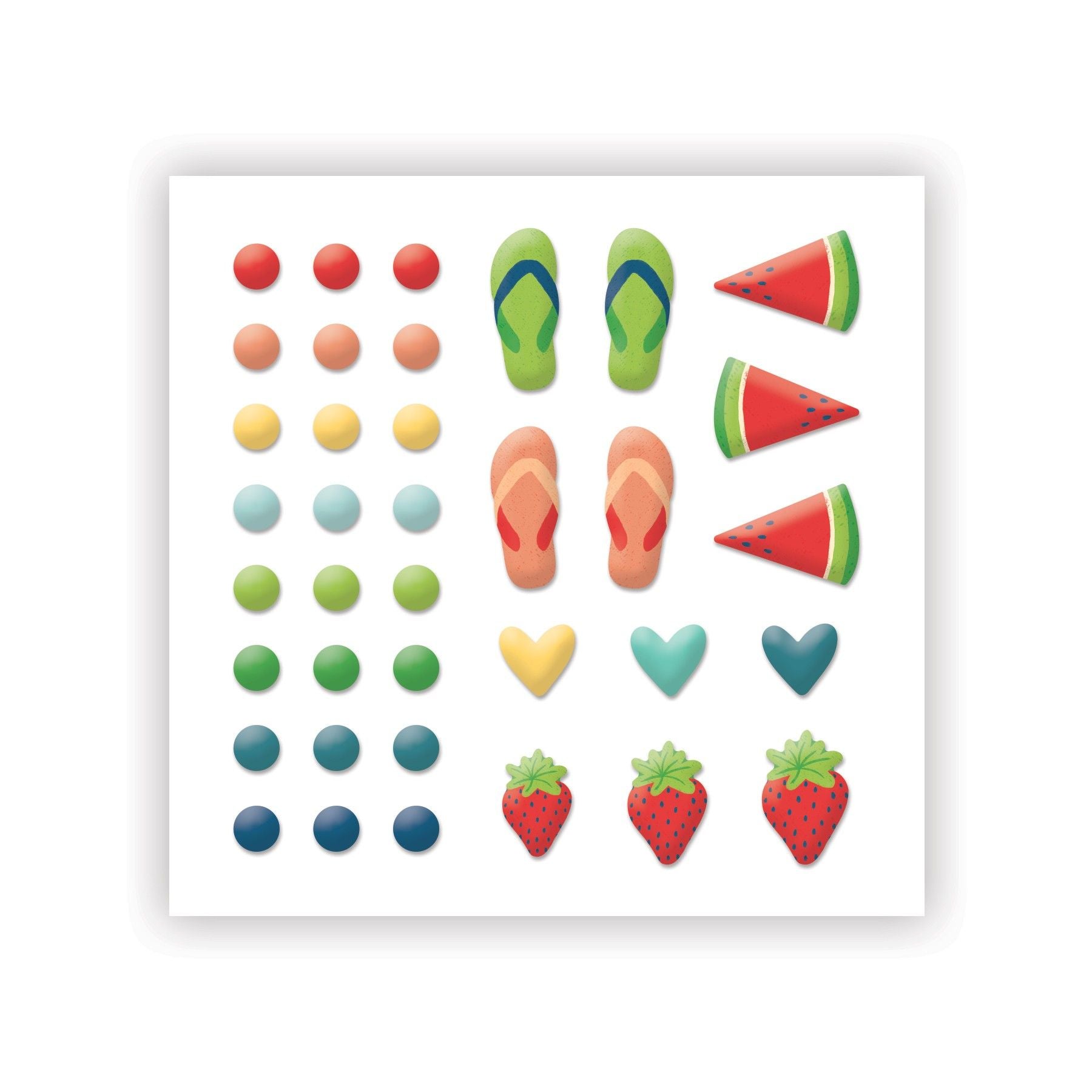 Creative Memories Summer Break EmbellishmentsPink tiful of LOVE