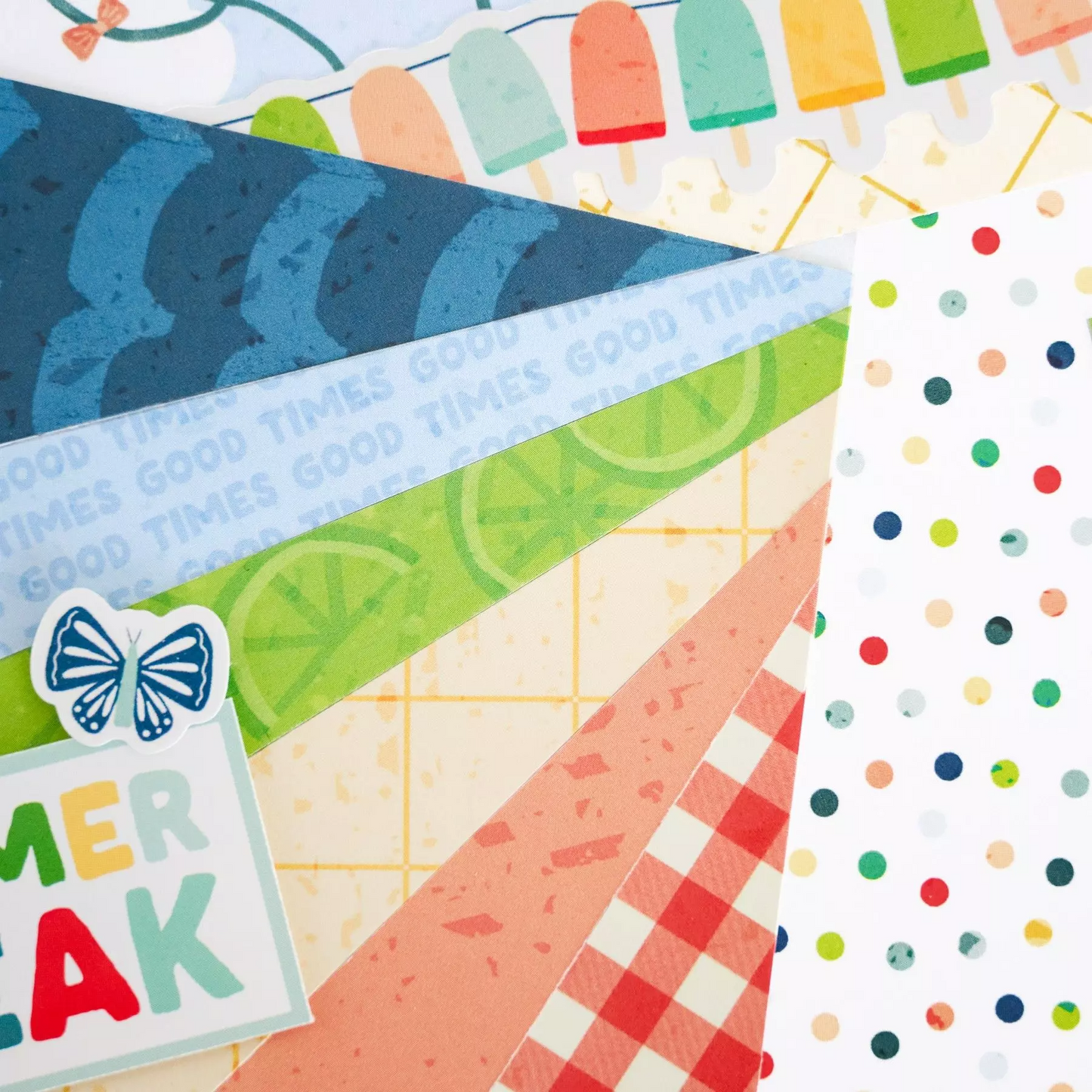 Creative Memories Summer Break Paper  Pack (12/pk)Pink tiful of LOVE