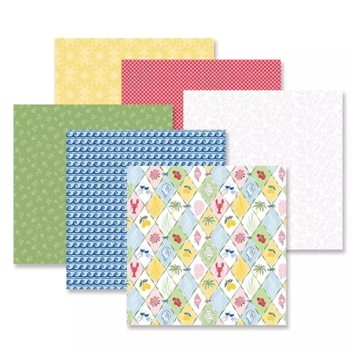 Creative Memories Relax Into Summer Paper Pack (12/pk)