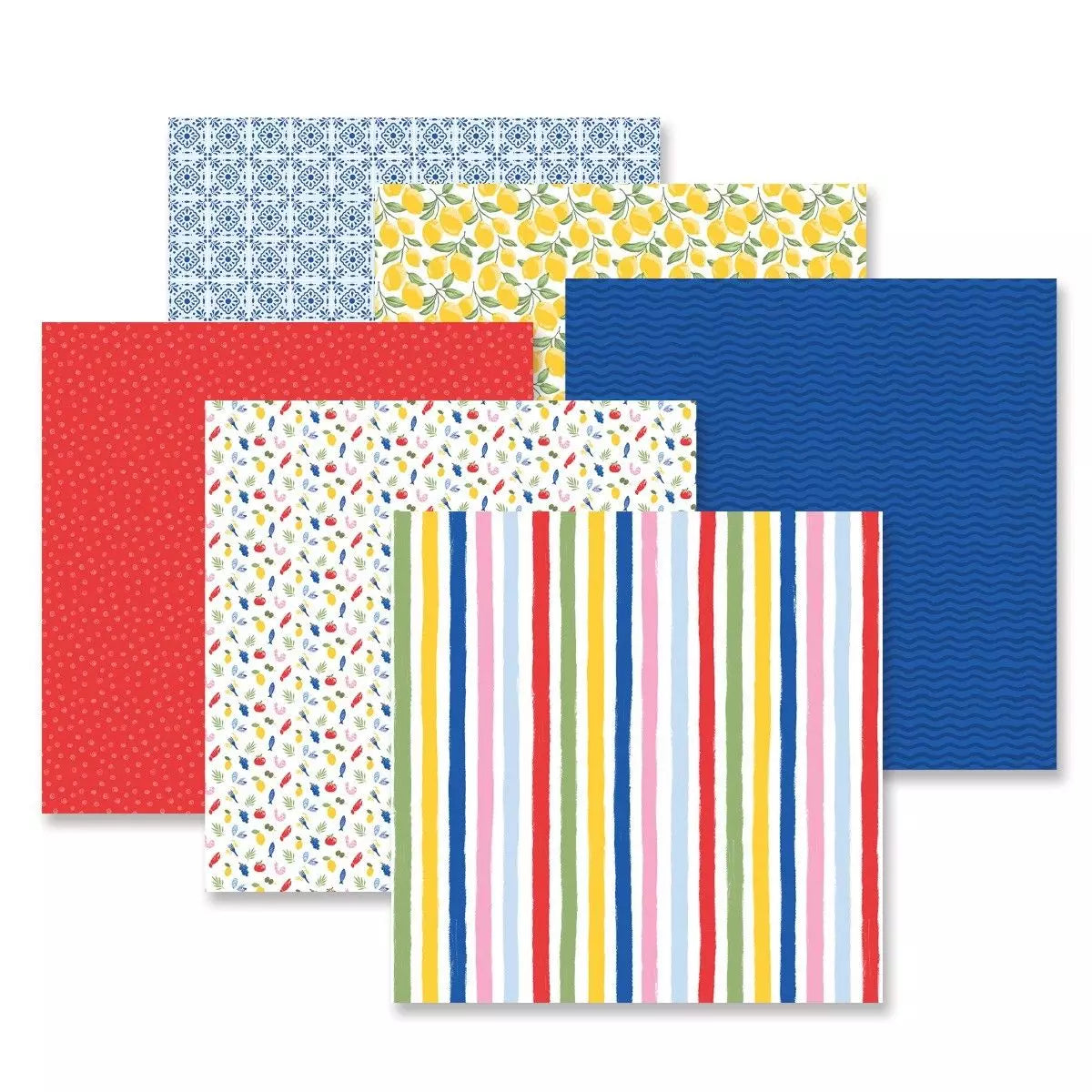 Creative Memories Relax Into Summer Paper Pack (12/pk)