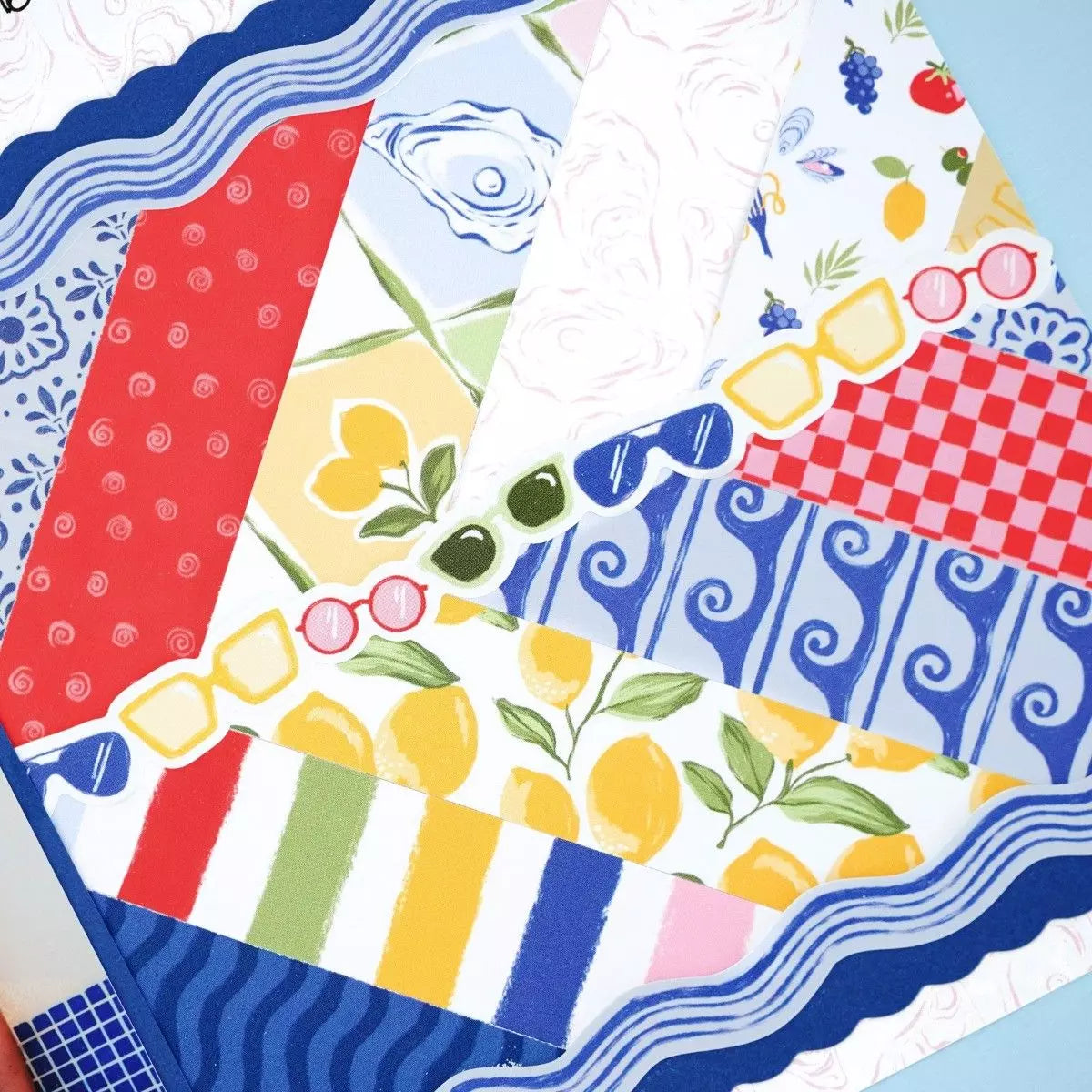 Creative Memories Relax Into Summer Paper Pack (12/pk)