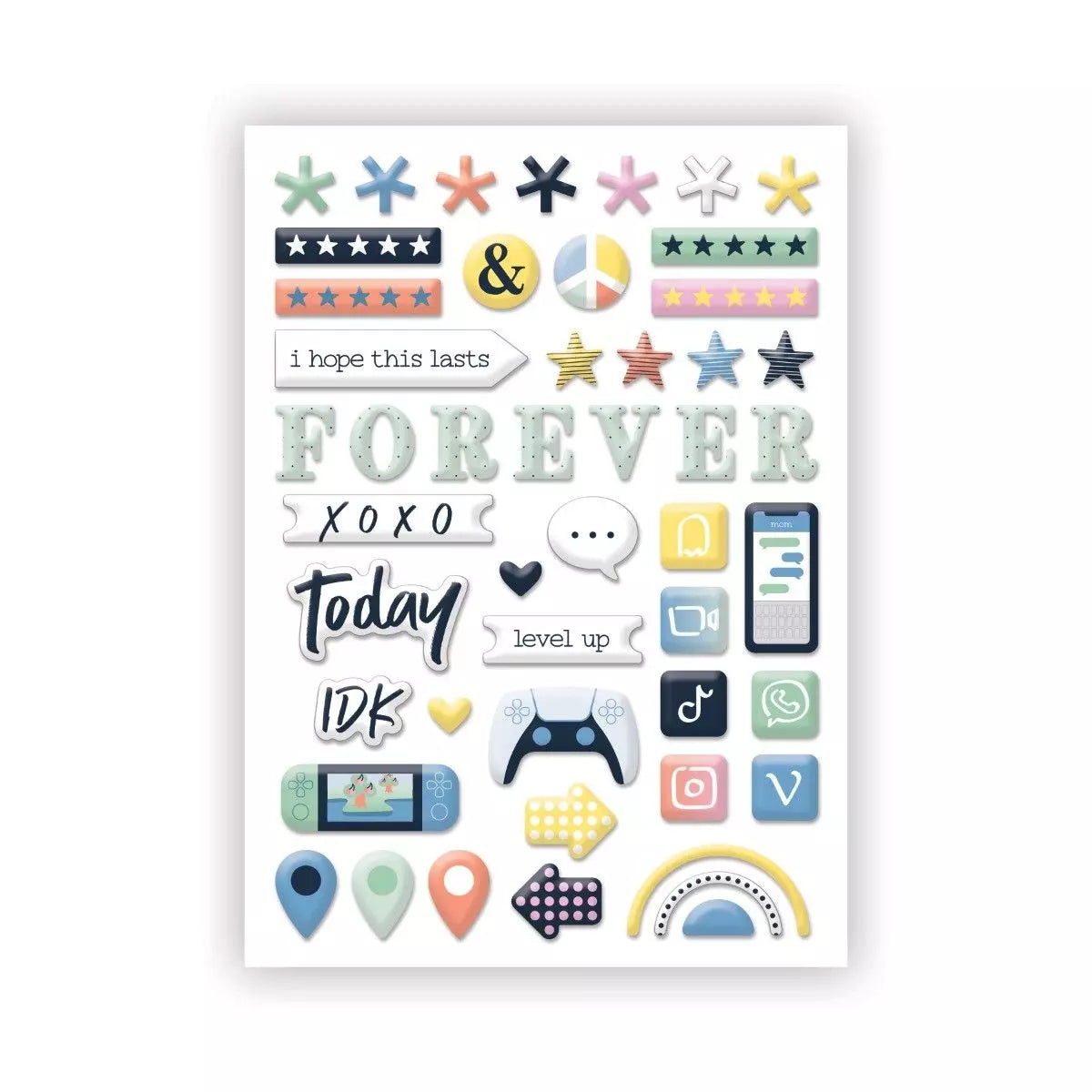 Creative Memories You Got this Embellishments