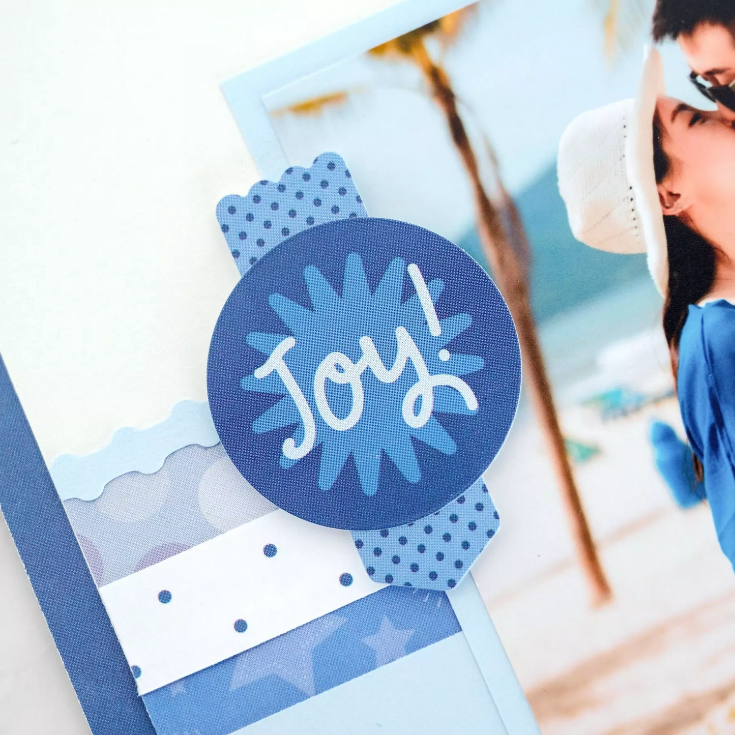 Creative Memories Totally Tonal Baby Blue Stickers (3pk)Pink tiful of LOVE