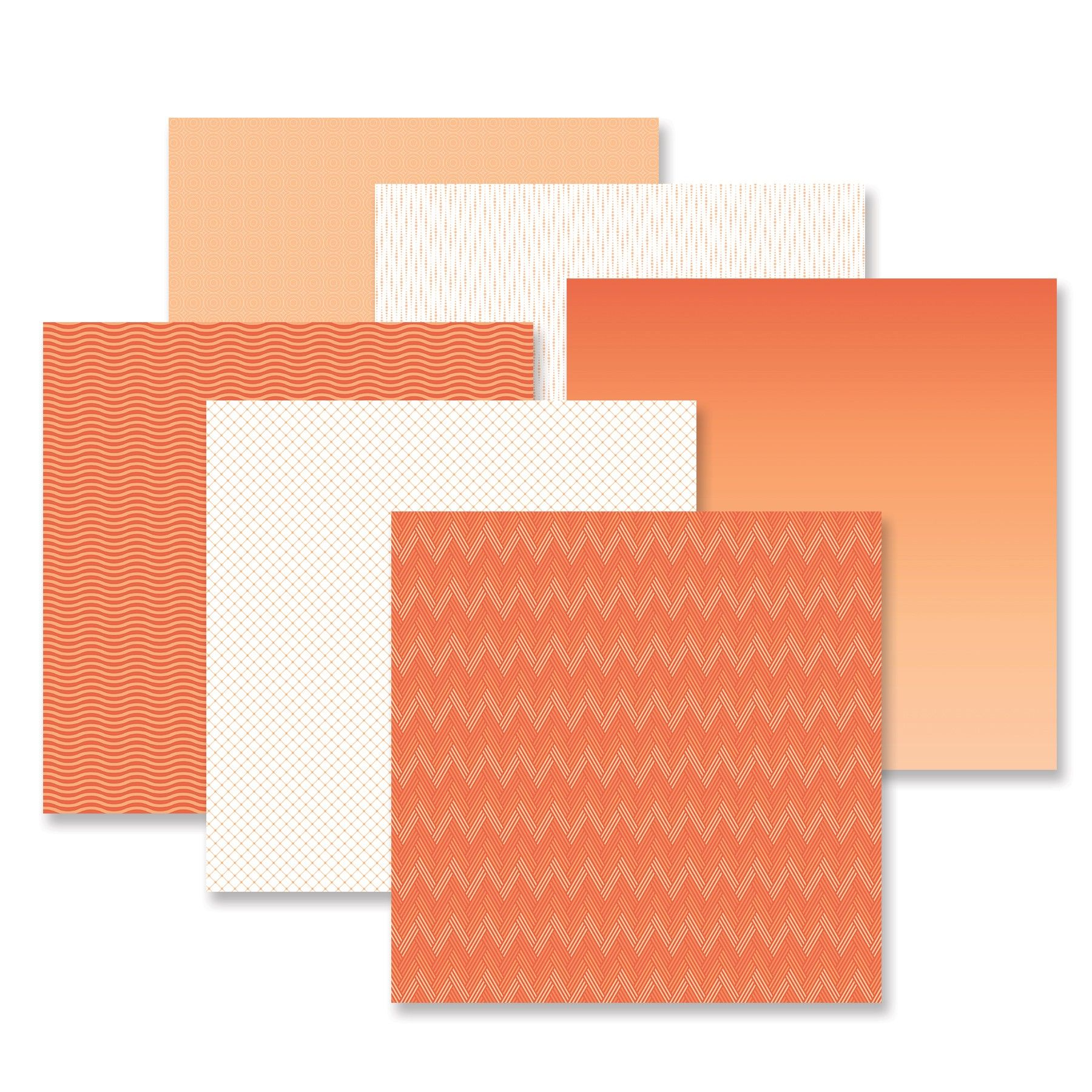 Creative Memories Totally Tonal Tangerine Paper Pack (12/pk)Pink tiful of LOVE
