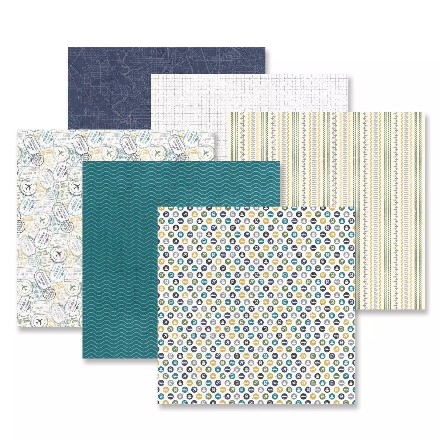 Creative Memories Passport to Adventure  Paper Pack (12/pk)Pink tiful of LOVE