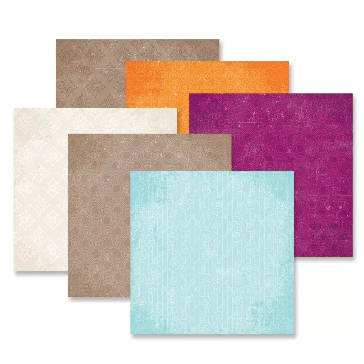 Creative Memories Vintage Chic  Tone on Tone Paper PackPink tiful of LOVE