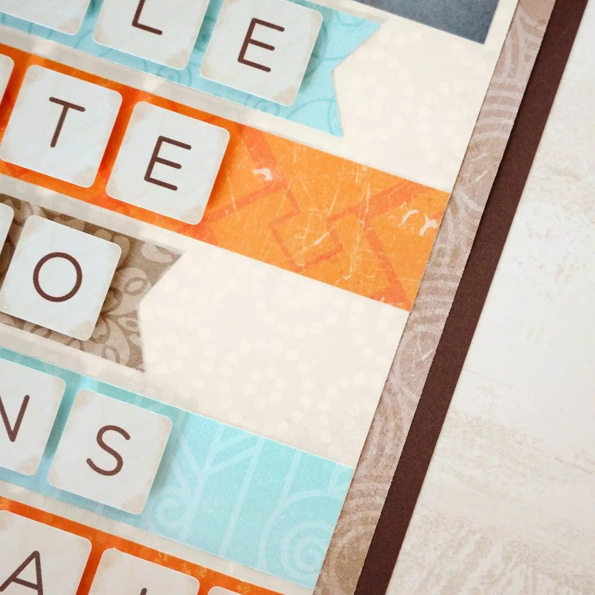 Creative Memories Vintage Chic  Tone on Tone Paper PackPink tiful of LOVE