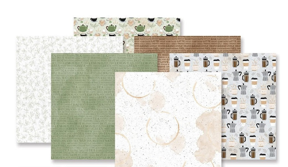 Creative Memories Morning Brew Paper Pack (6/pk)Pink tiful of LOVE