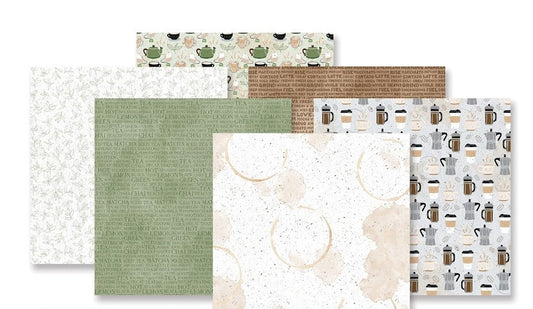 Creative Memories Morning Brew Paper Pack (6/pk)Pink tiful of LOVE