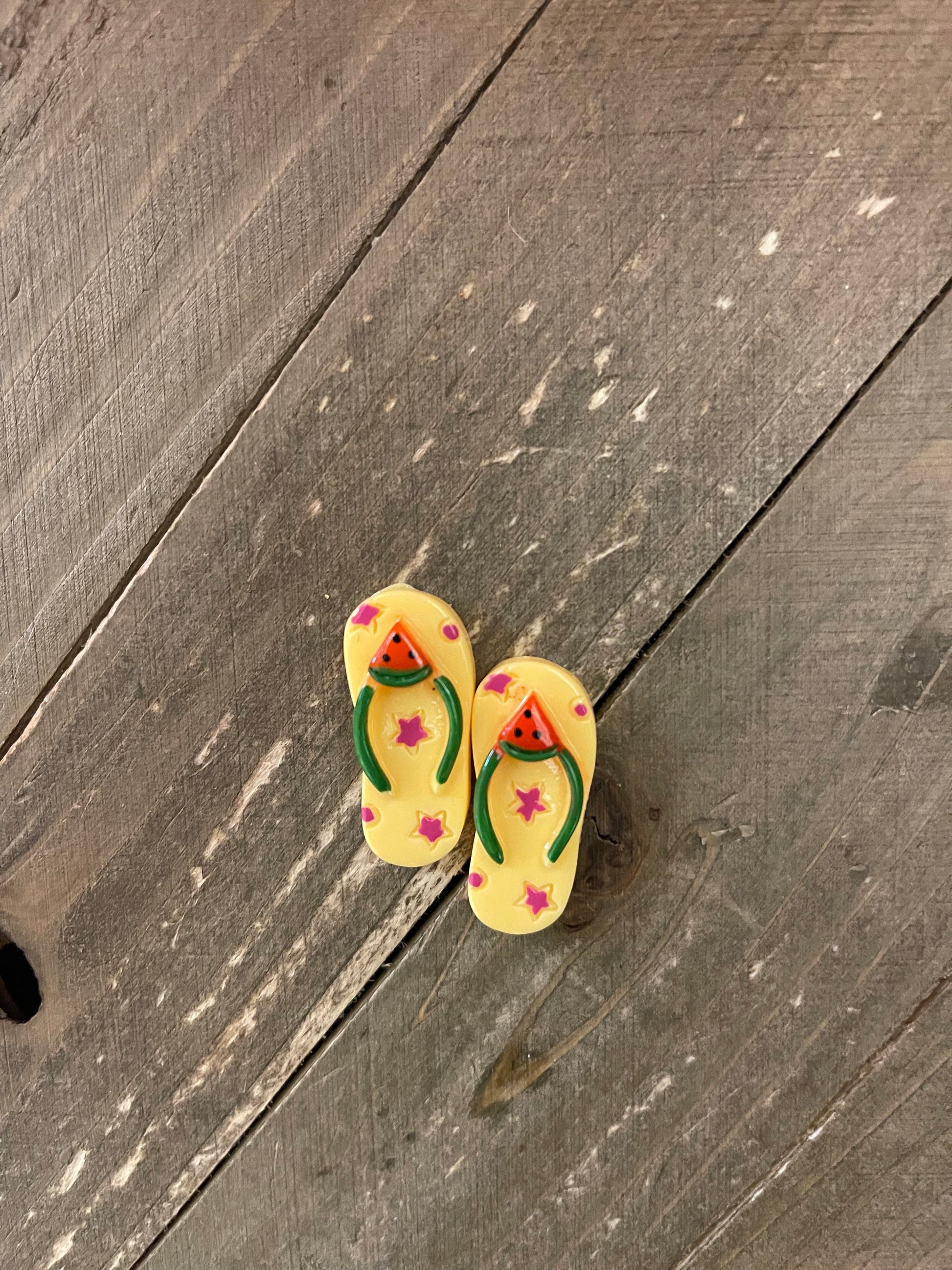 Fruit Flip Flop Post Earrings (6 to choose from)Pink tiful of LOVE