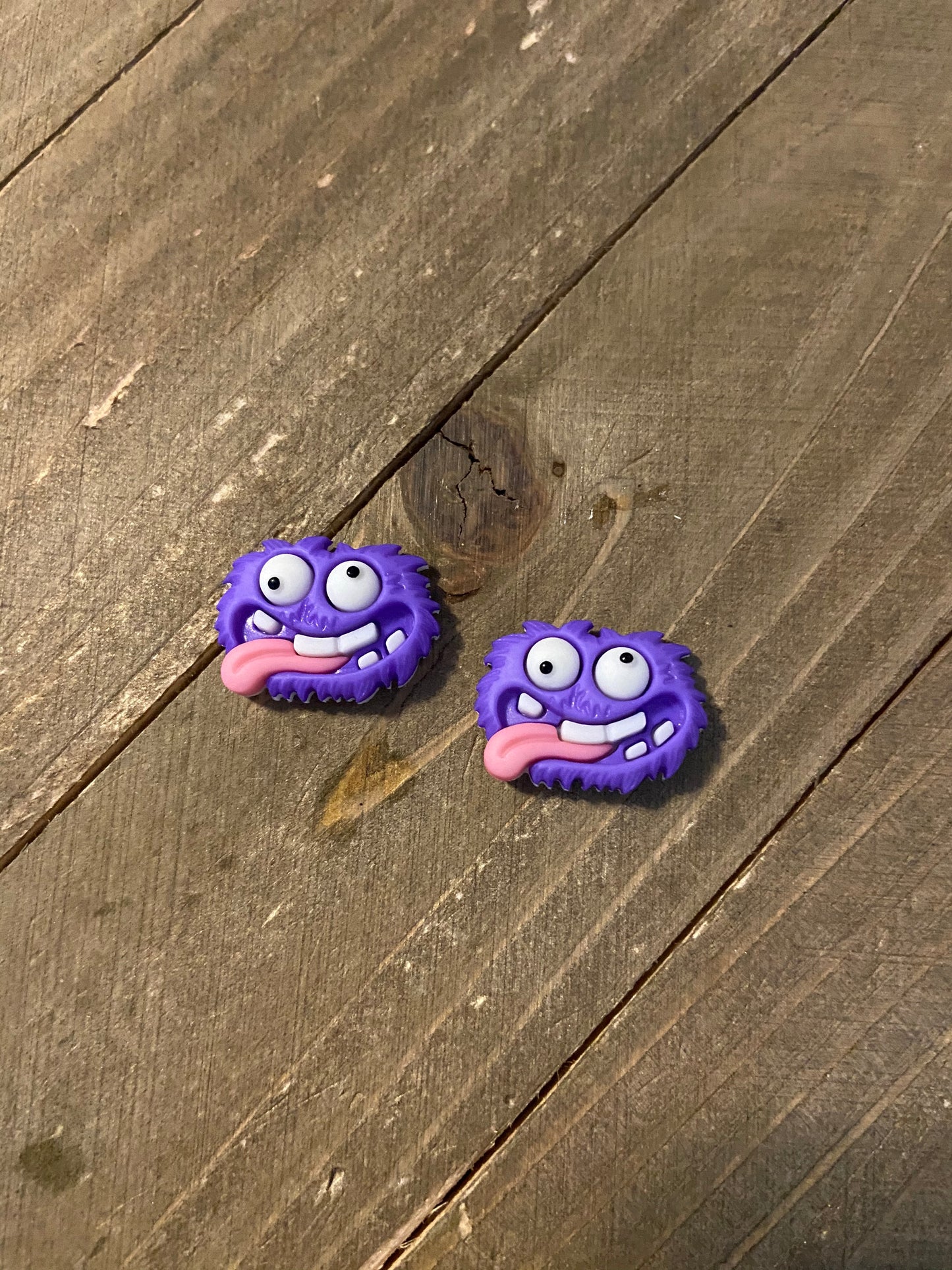 Mad for Monsters Earrings-(5 monsters to choose from)Pink tiful of LOVE