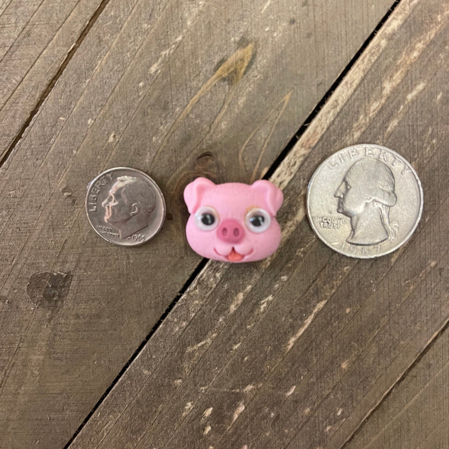 Pink Oink Pig Head Stud EarringsPink tiful of LOVE