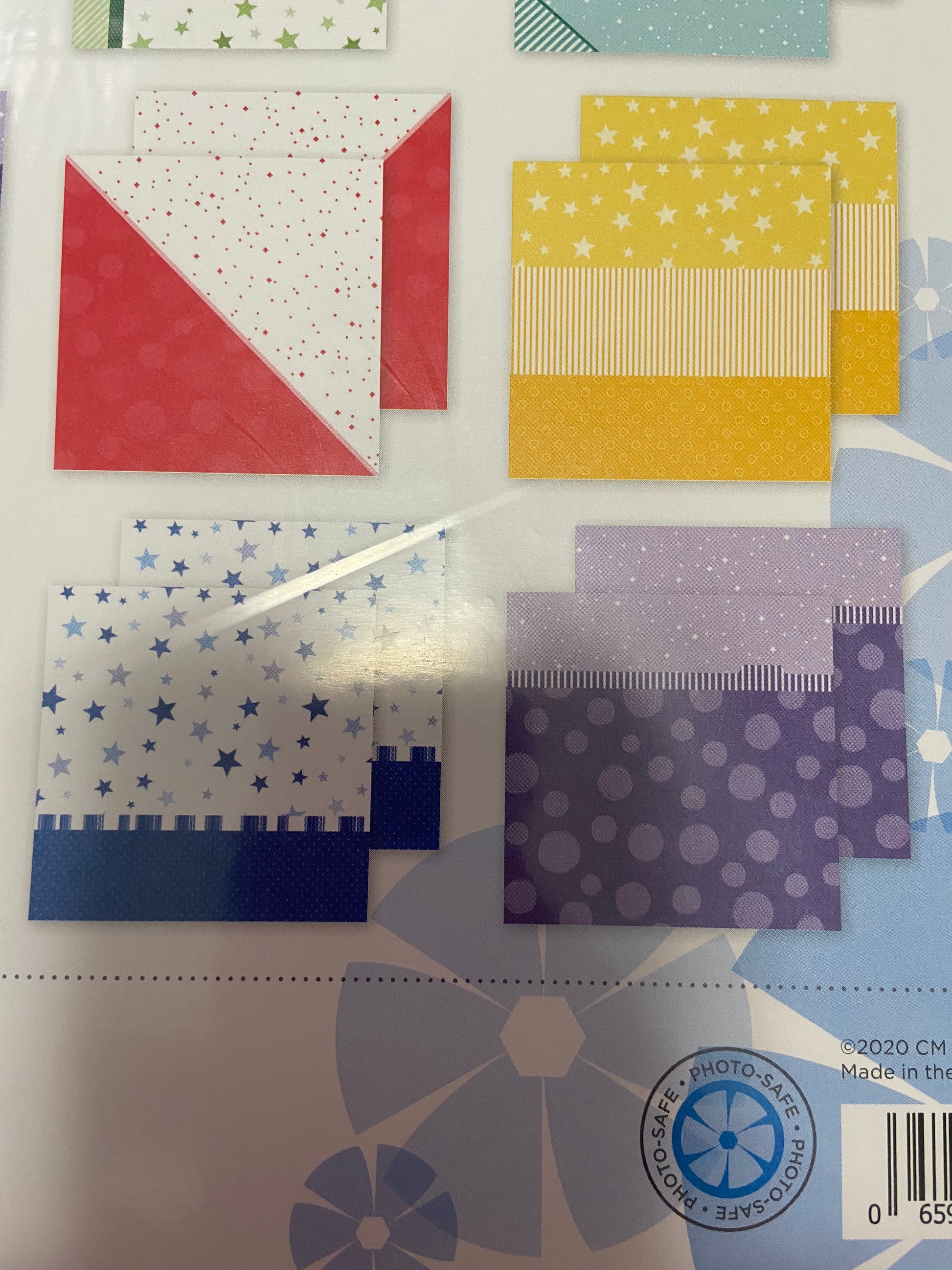 Creative Memories Fresh Fusion Fast 2 Fab Paper Pack (12/pk)Pink tiful of LOVE