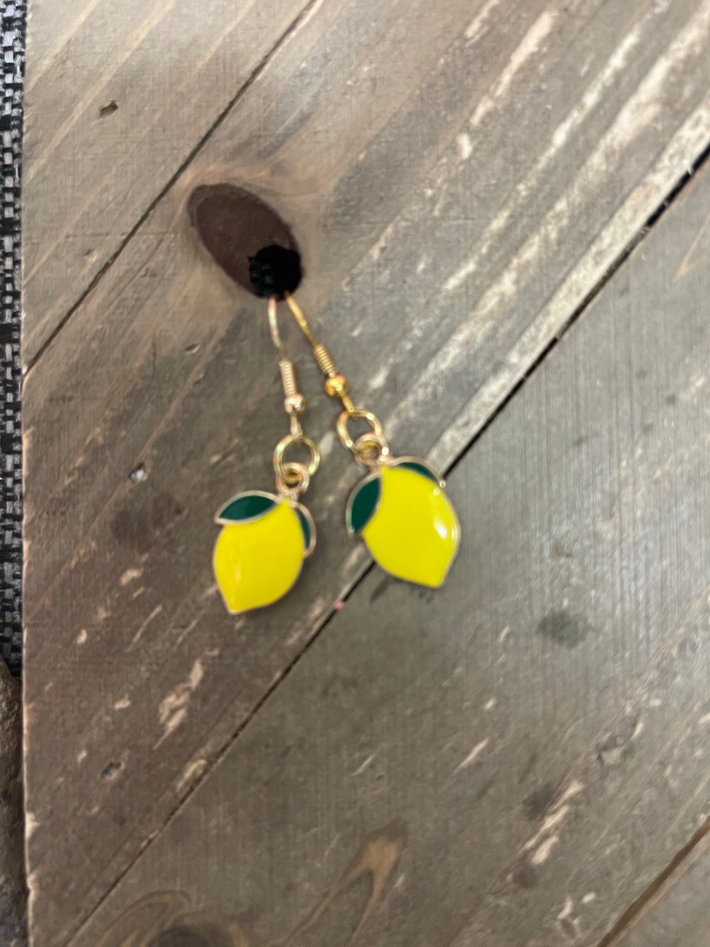 When Life gives you Lemon Wire EarringPink tiful of LOVE