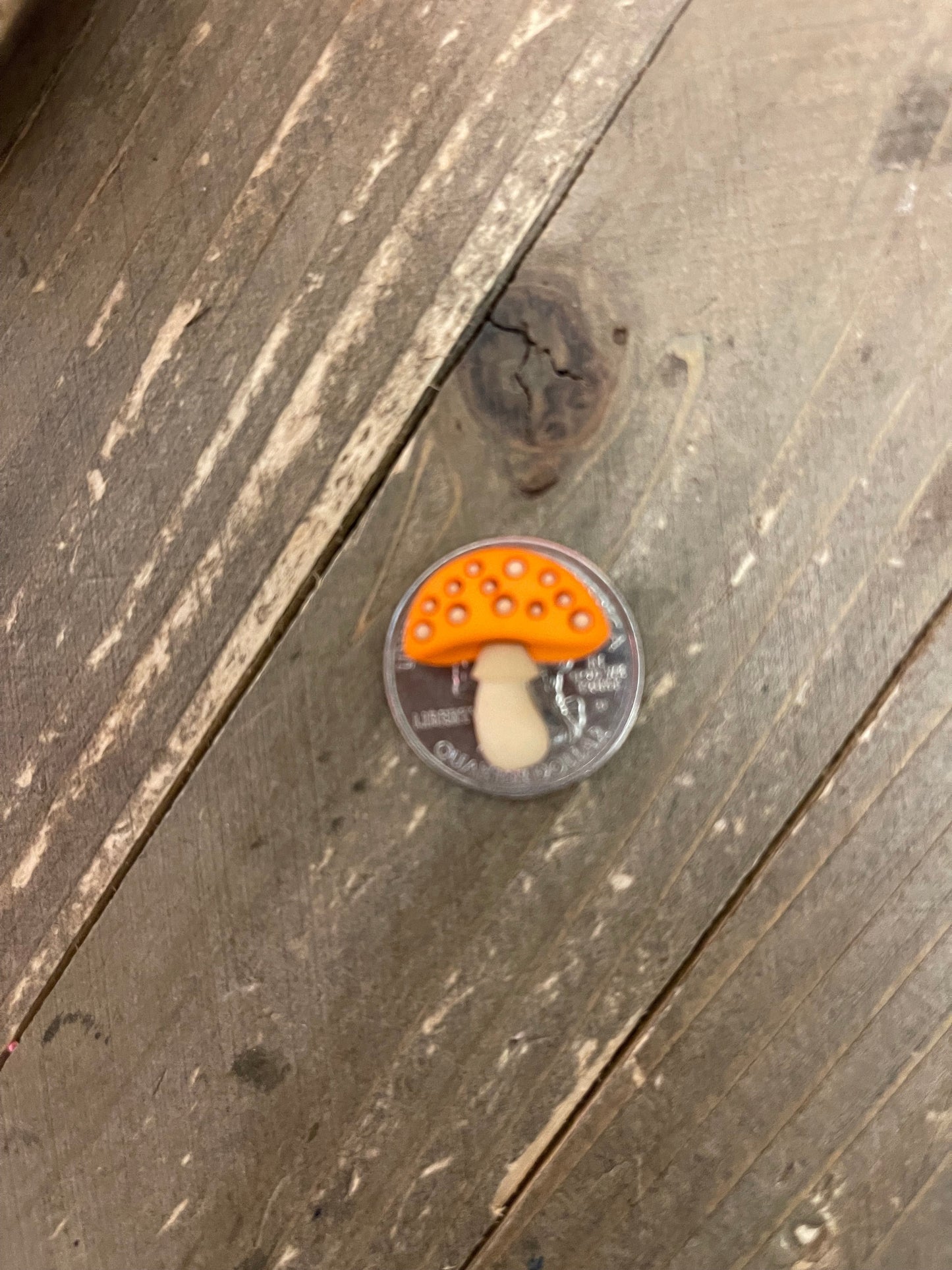 Orange Mushroom Stud EarringsPink tiful of LOVE