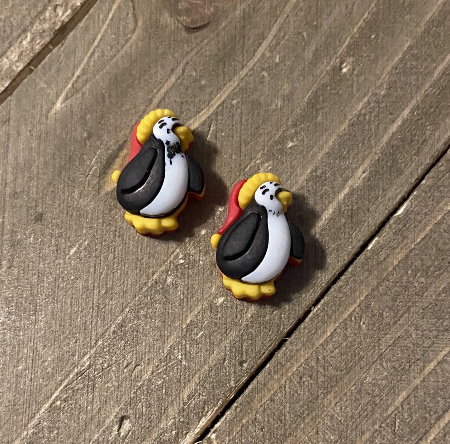 Little Penguins Post Earrings (2 different ones to choose from)Pink tiful of LOVE