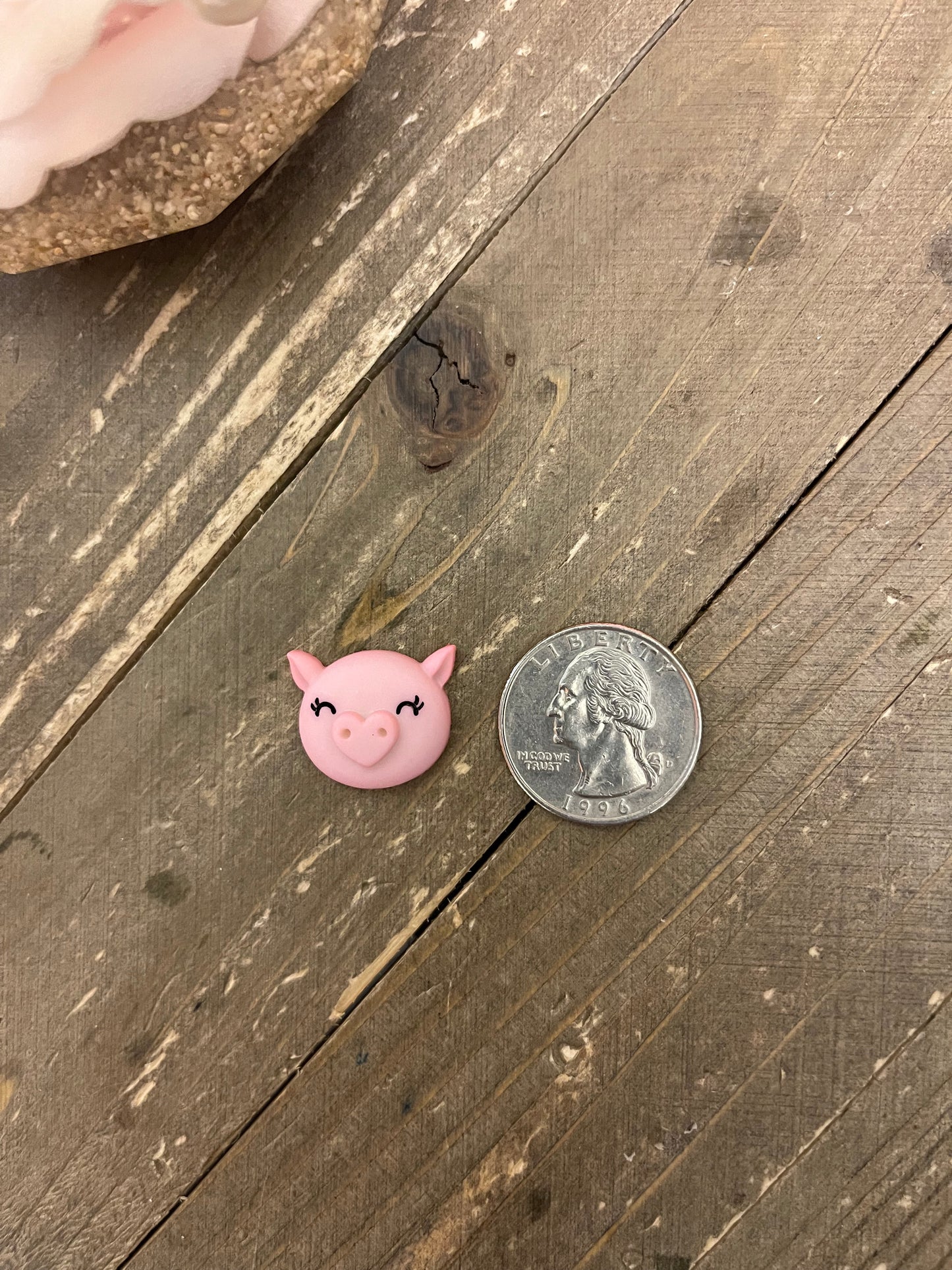 Pig Stud Earrings (ER-415pig-CEC)Pink tiful of LOVE