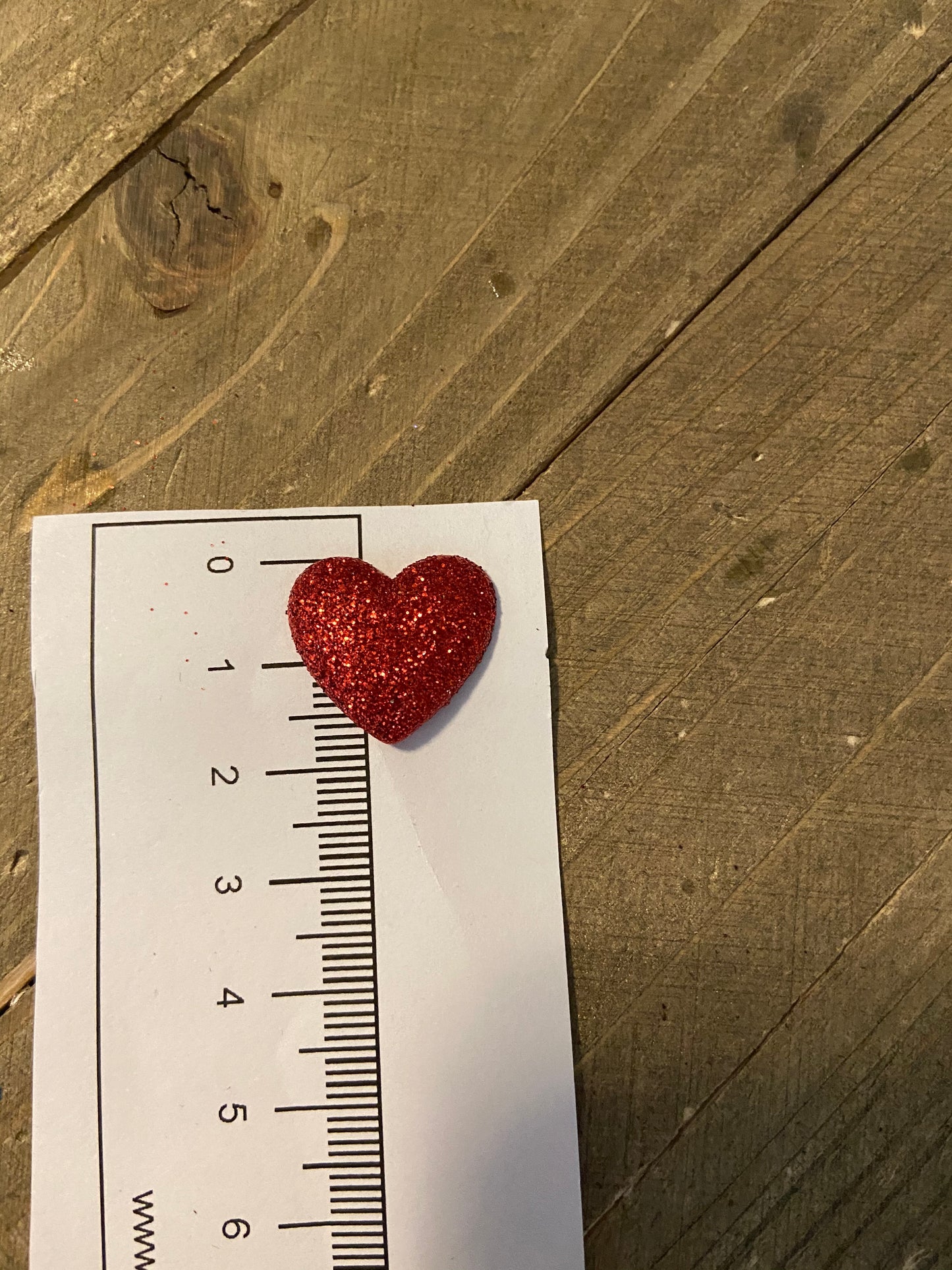 Red Glitter Heart Post EarringsPink tiful of LOVE