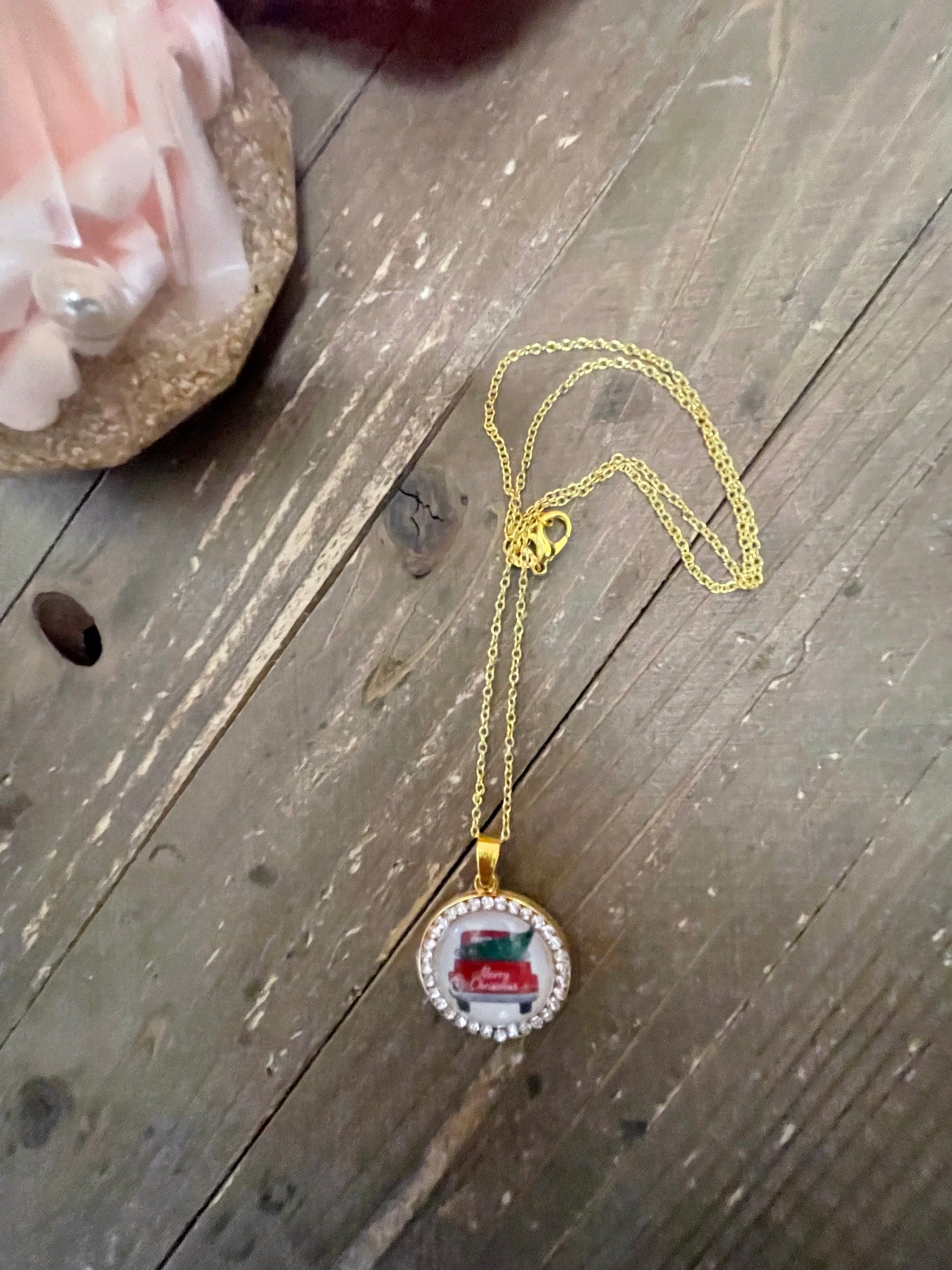 Christmas Tradition NecklacePink tiful of LOVE