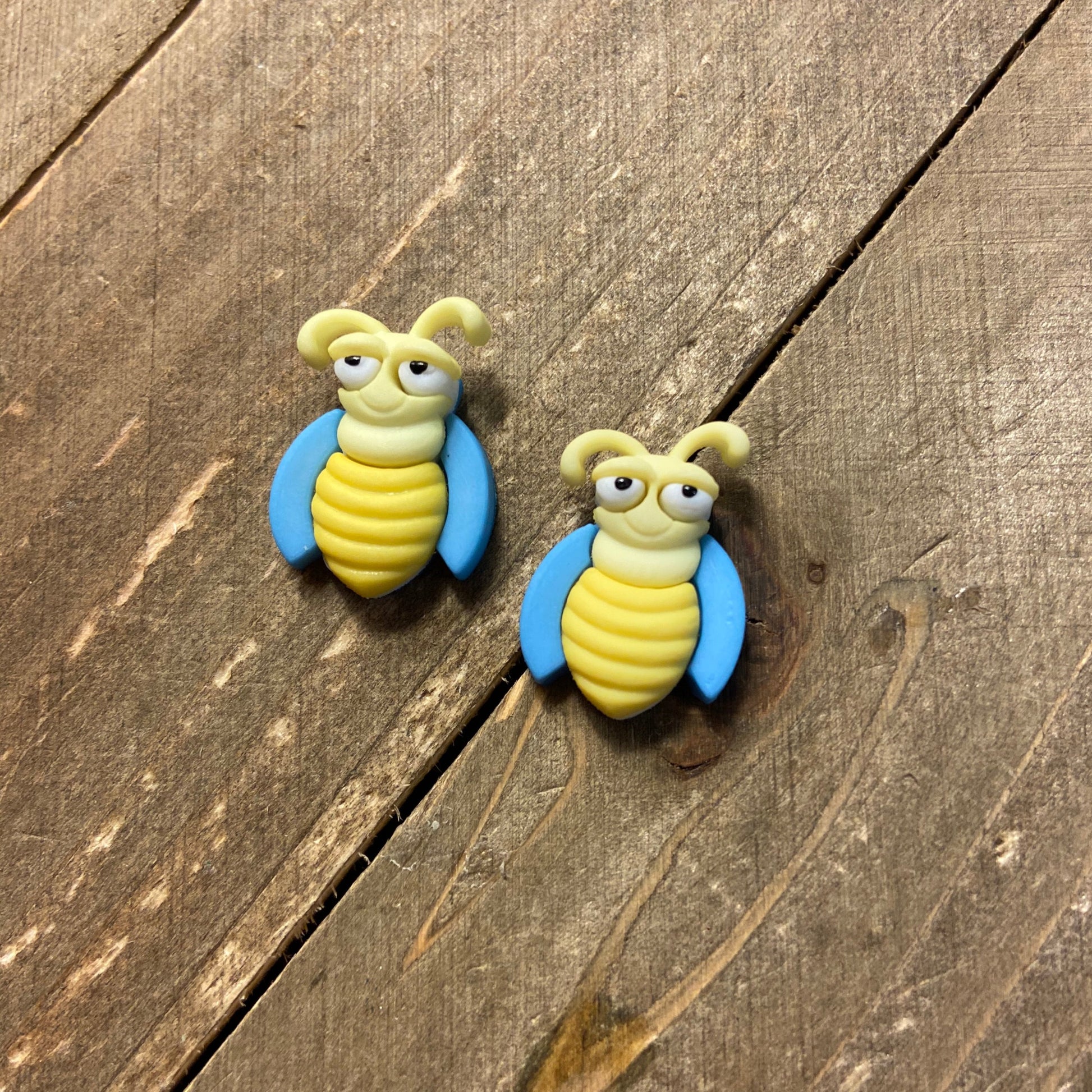 Bug Eyed Collection Post Earrings (7 bugs to choose from)Pink tiful of LOVE