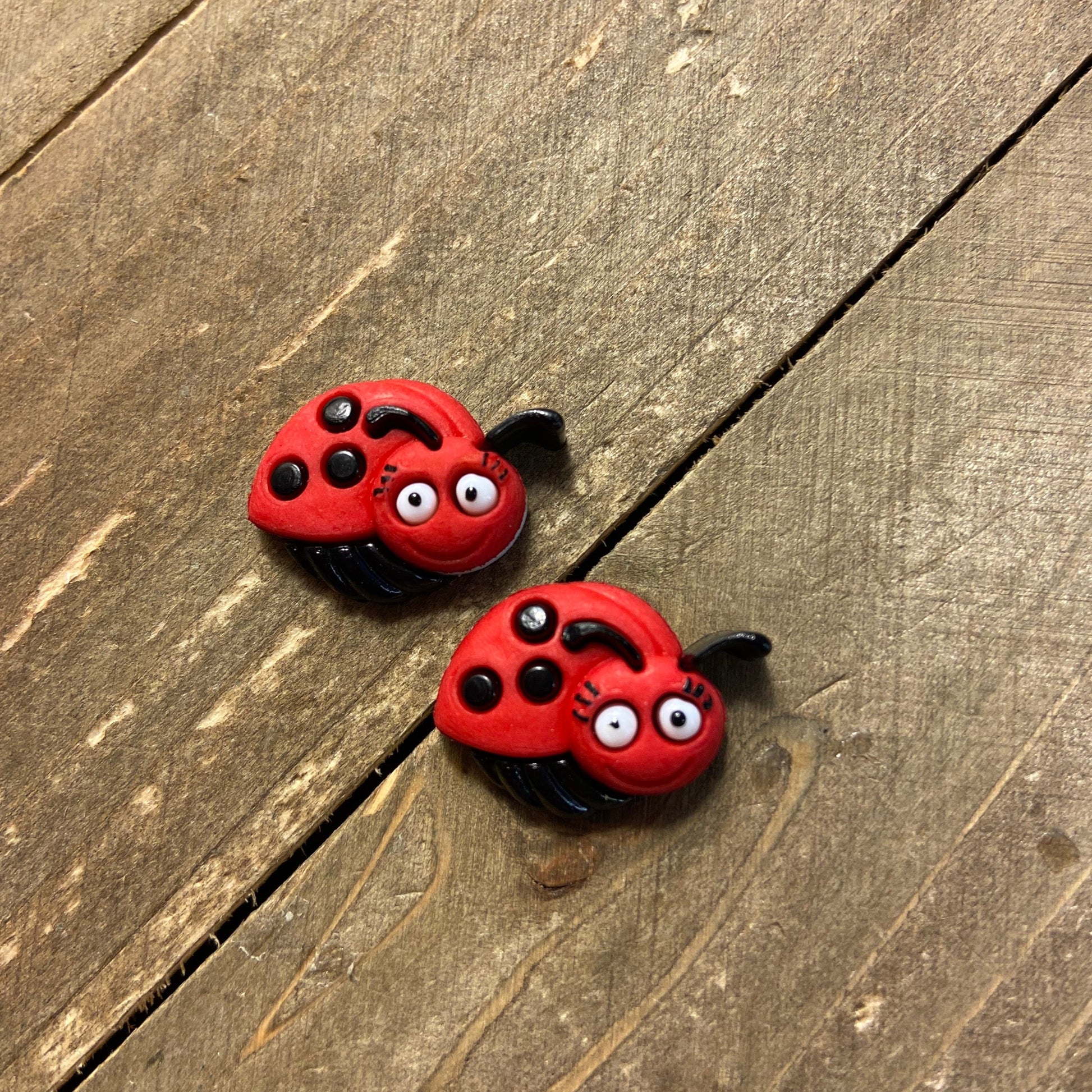 Bug Eyed Collection Post Earrings (7 bugs to choose from)Pink tiful of LOVE