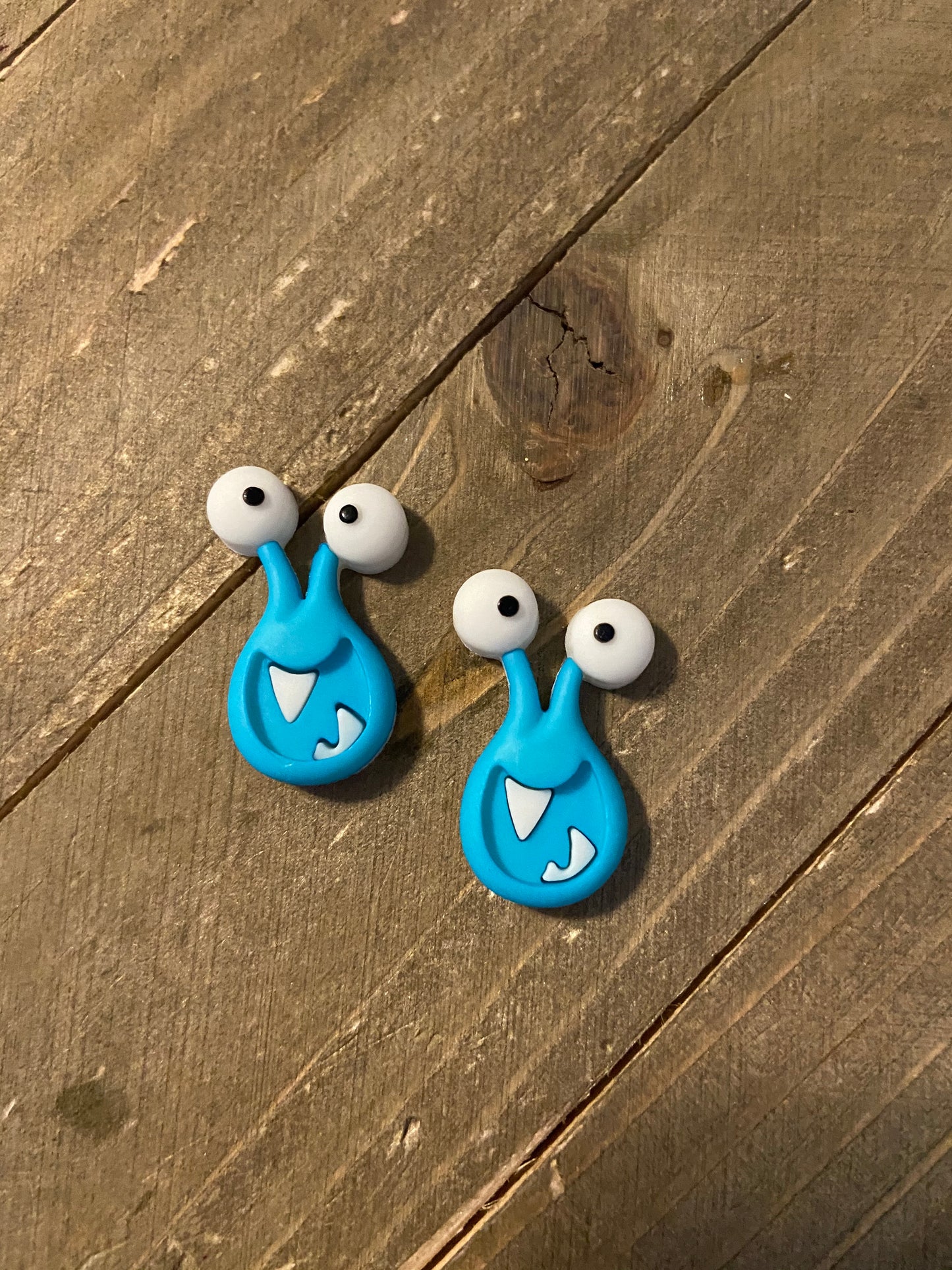 Mad for Monsters Earrings-(5 monsters to choose from)Pink tiful of LOVE