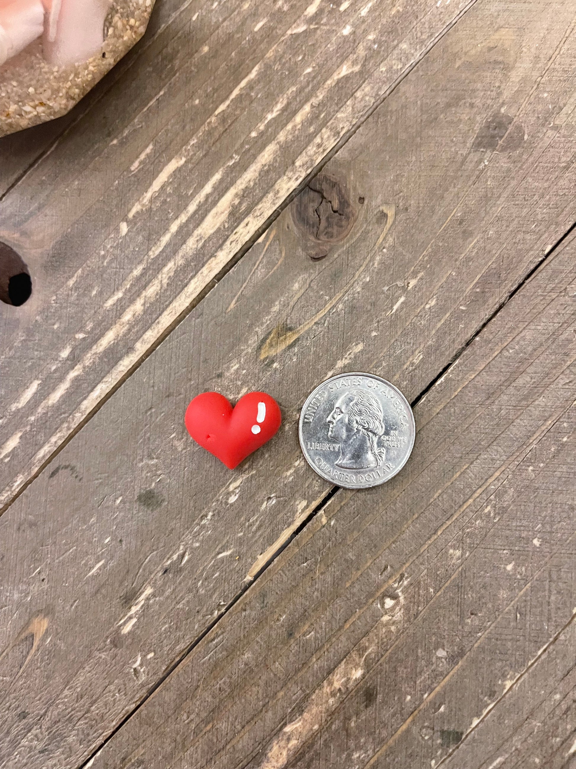 Red Heart Stud EarringsPink tiful of LOVE