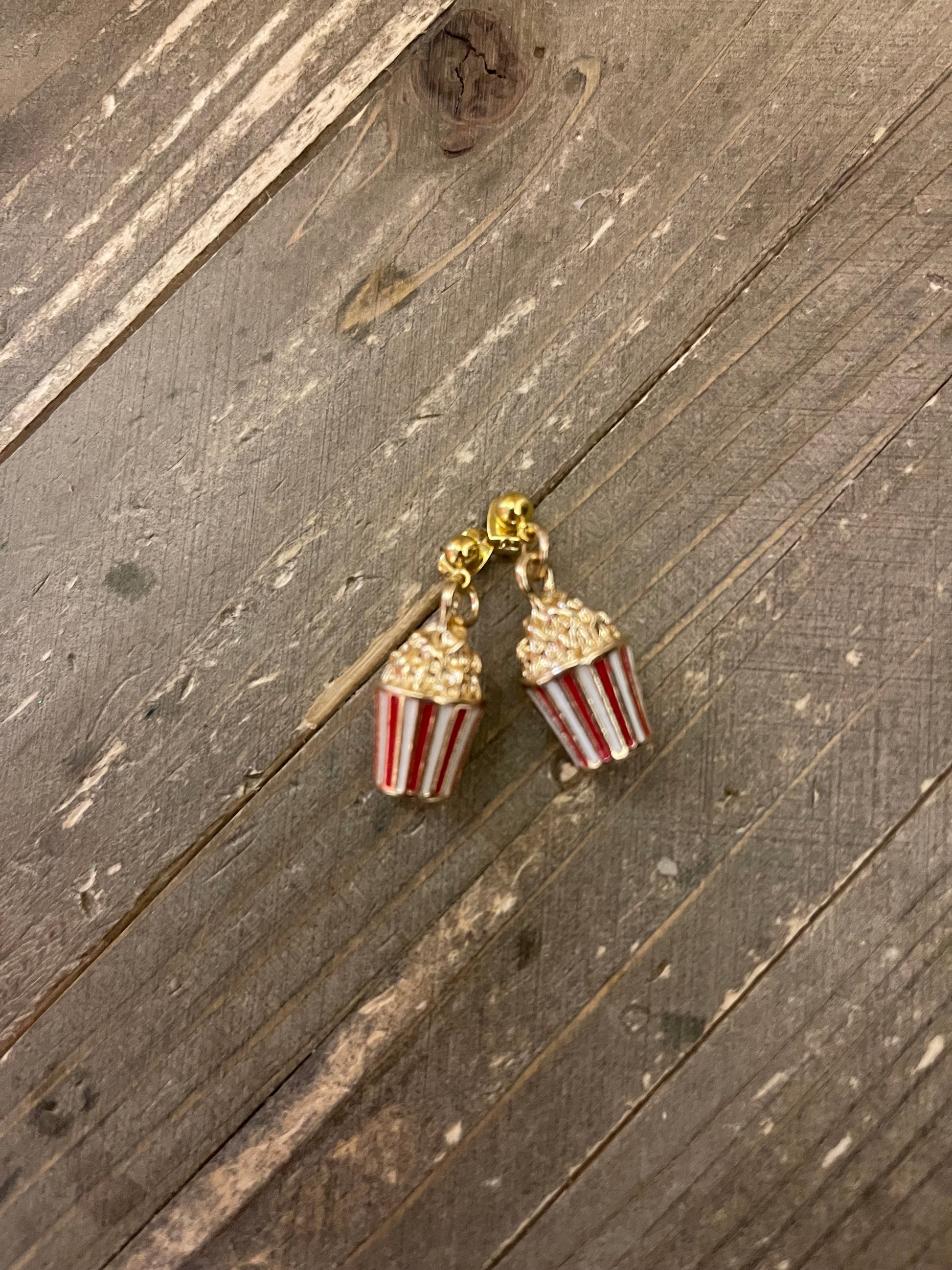 Snack Foods charm Ball Post Earring (6 snacks to choose)Pink tiful of LOVE